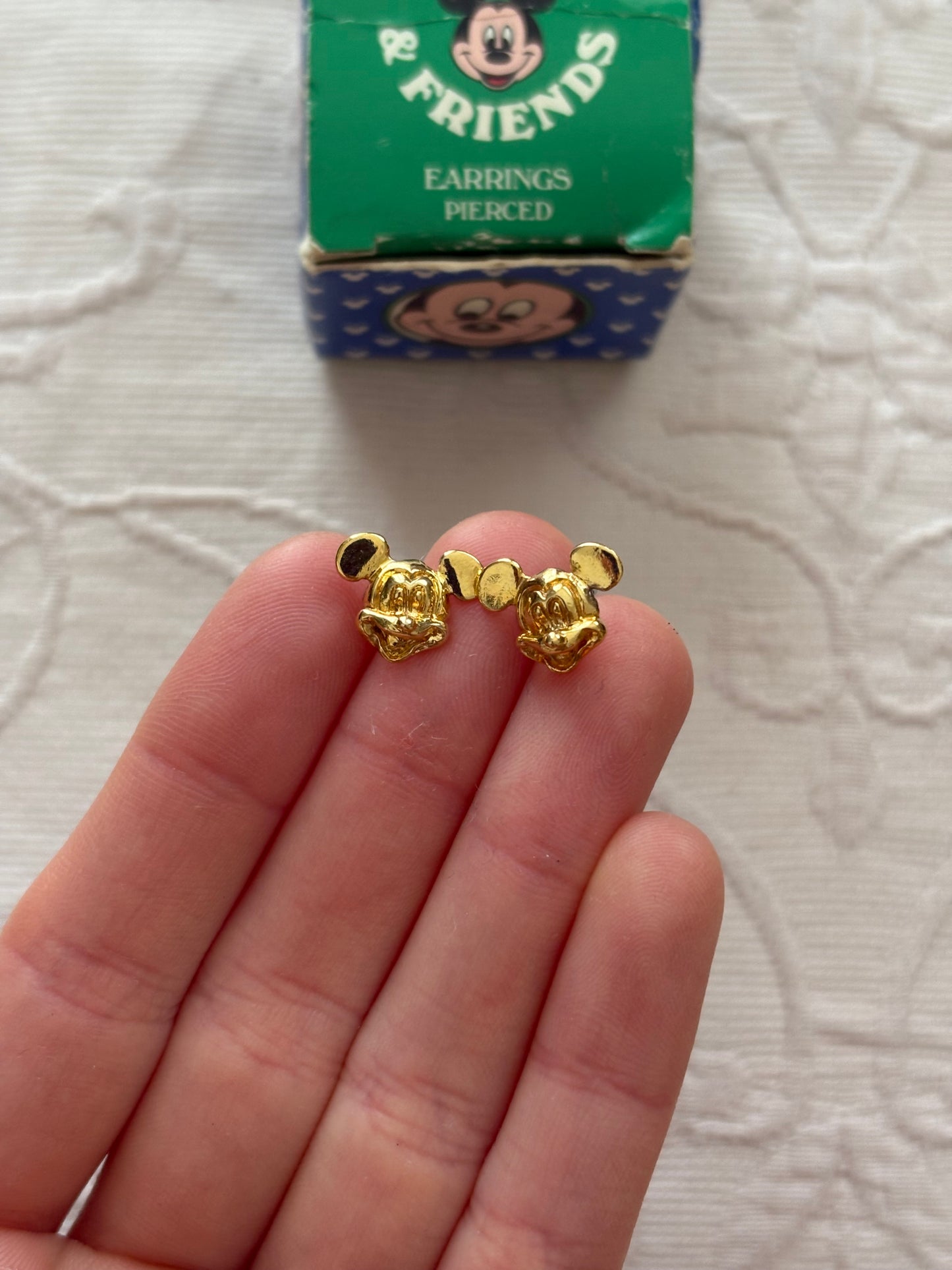 Avon Disney "Mickey Mouse" Earrings, 1990