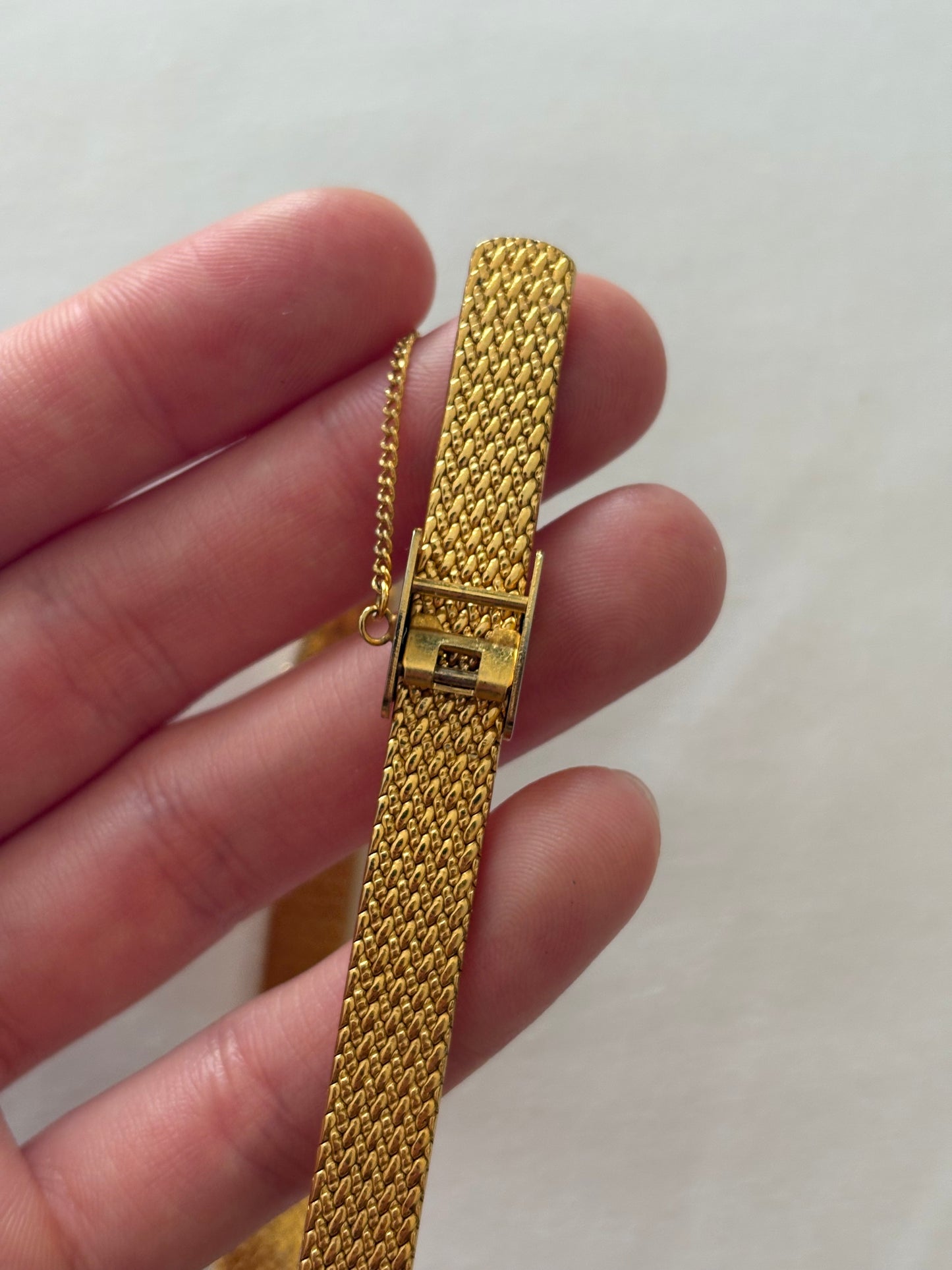 Zegarek pozłacany vintage marki Xavier