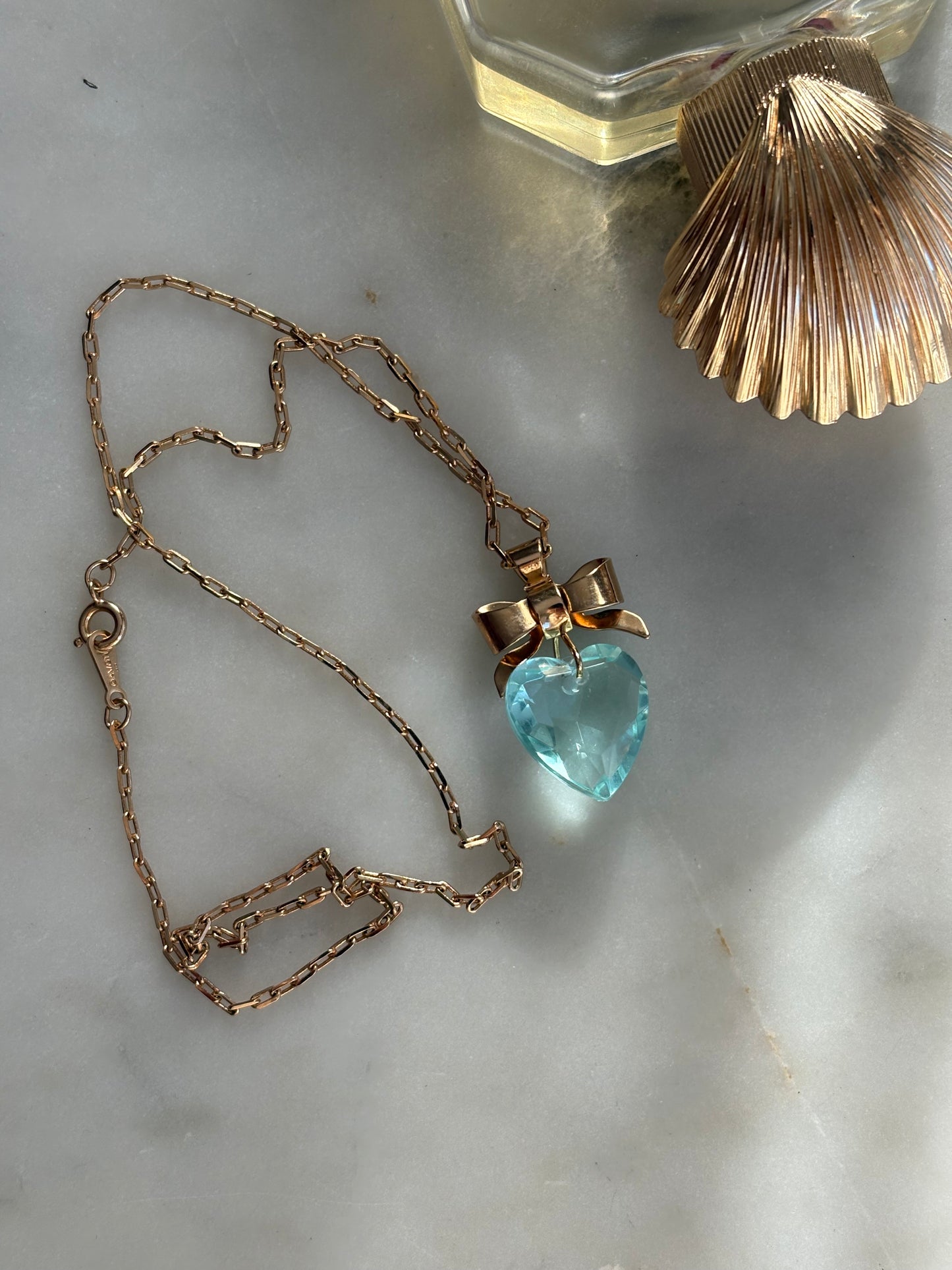 Naszyjnik Avon “ Romantic facets necklace”,1985 rok