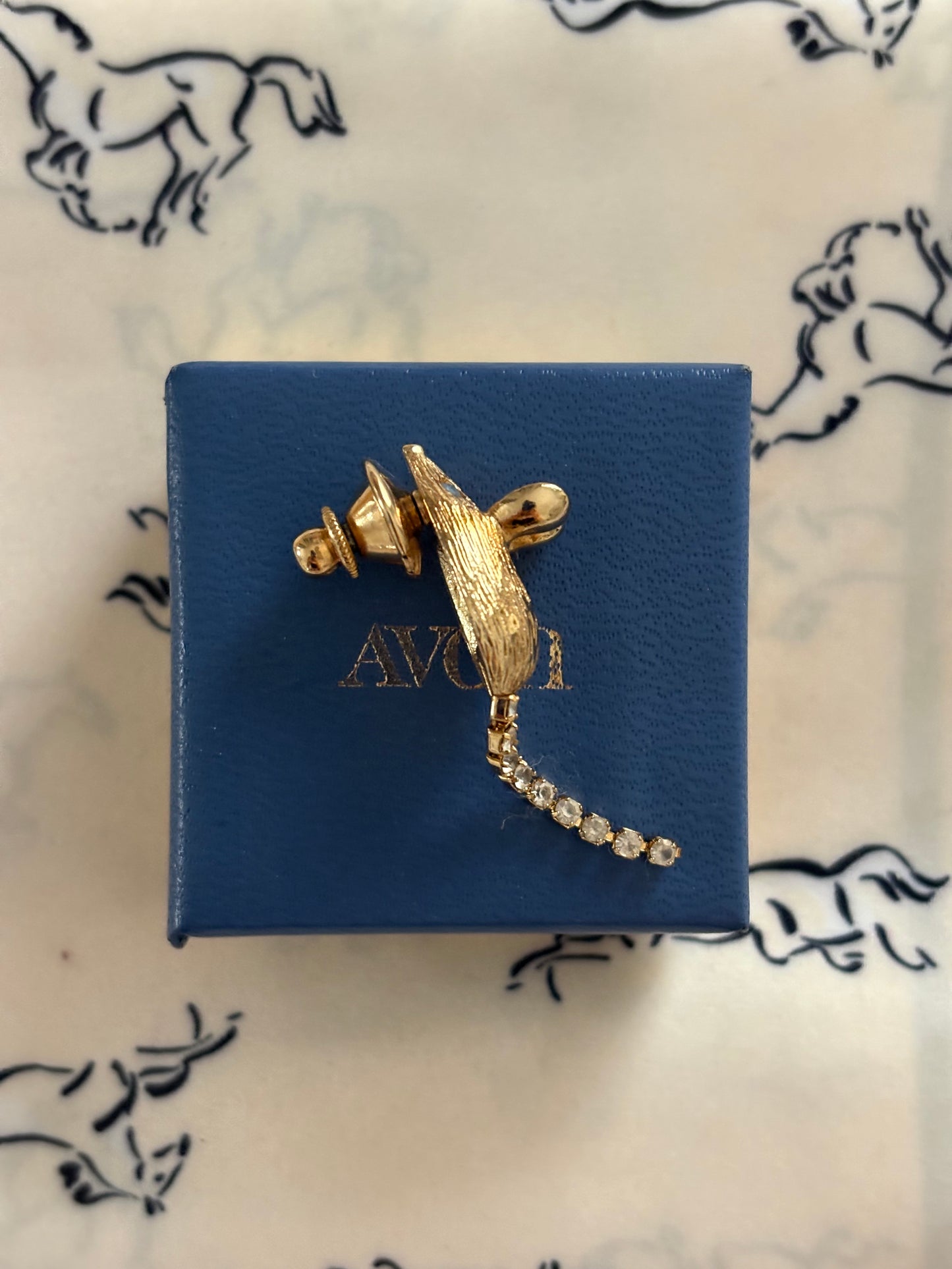 Broszka „Midas Mouse” Avon (1974)