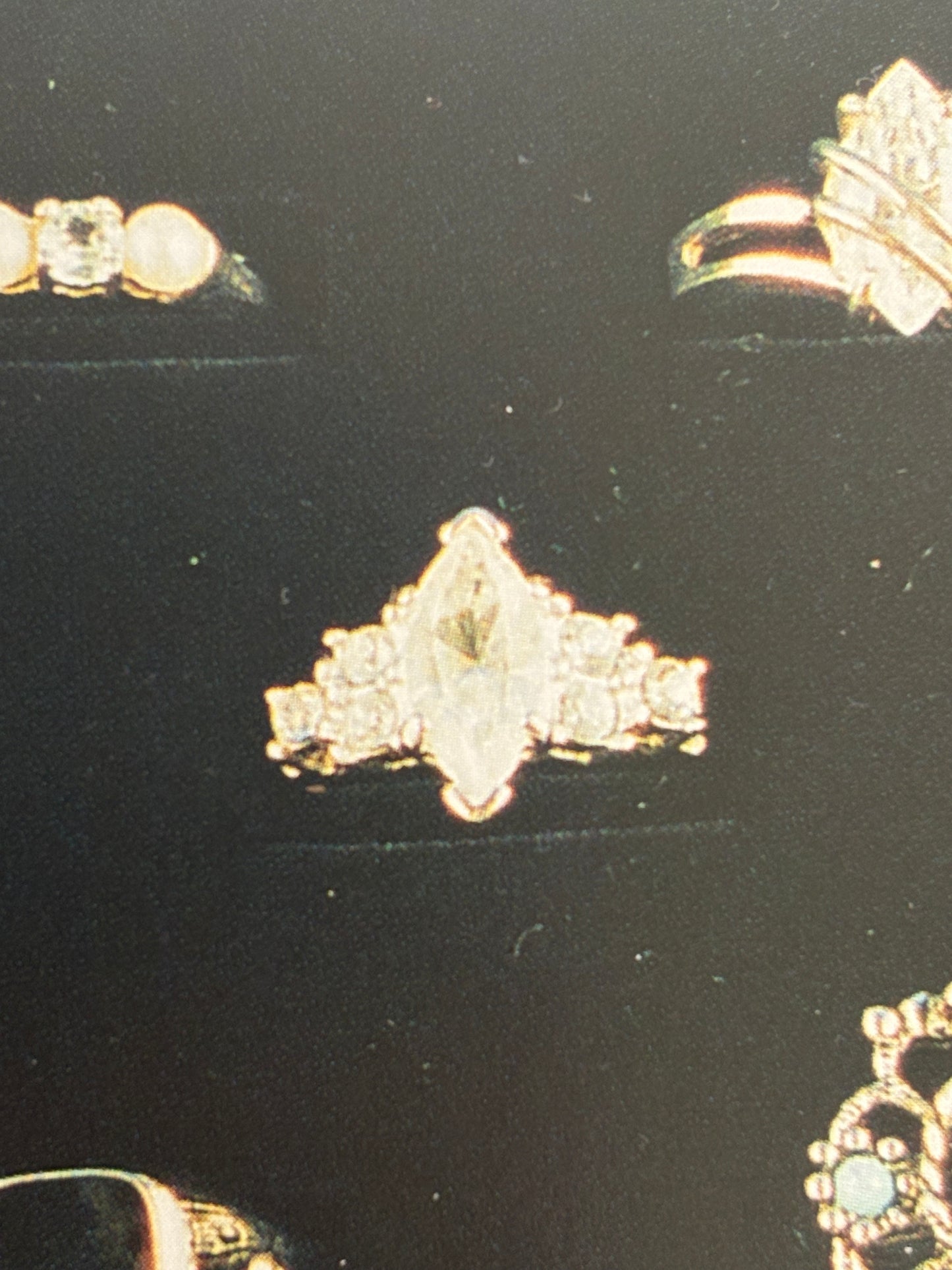 Avon "Brilliant Marquis" Ring, 1986