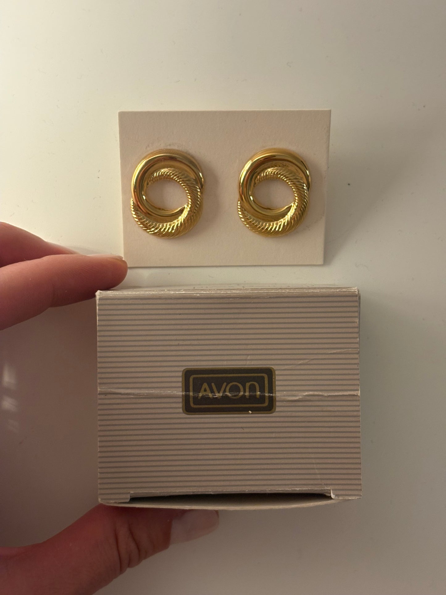 Kolczyki Avon,1991 rok
