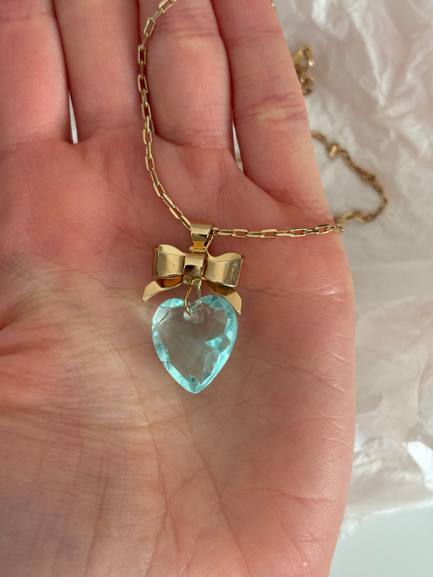 Naszyjnik Avon “ Romantic facets necklace”,1985 rok