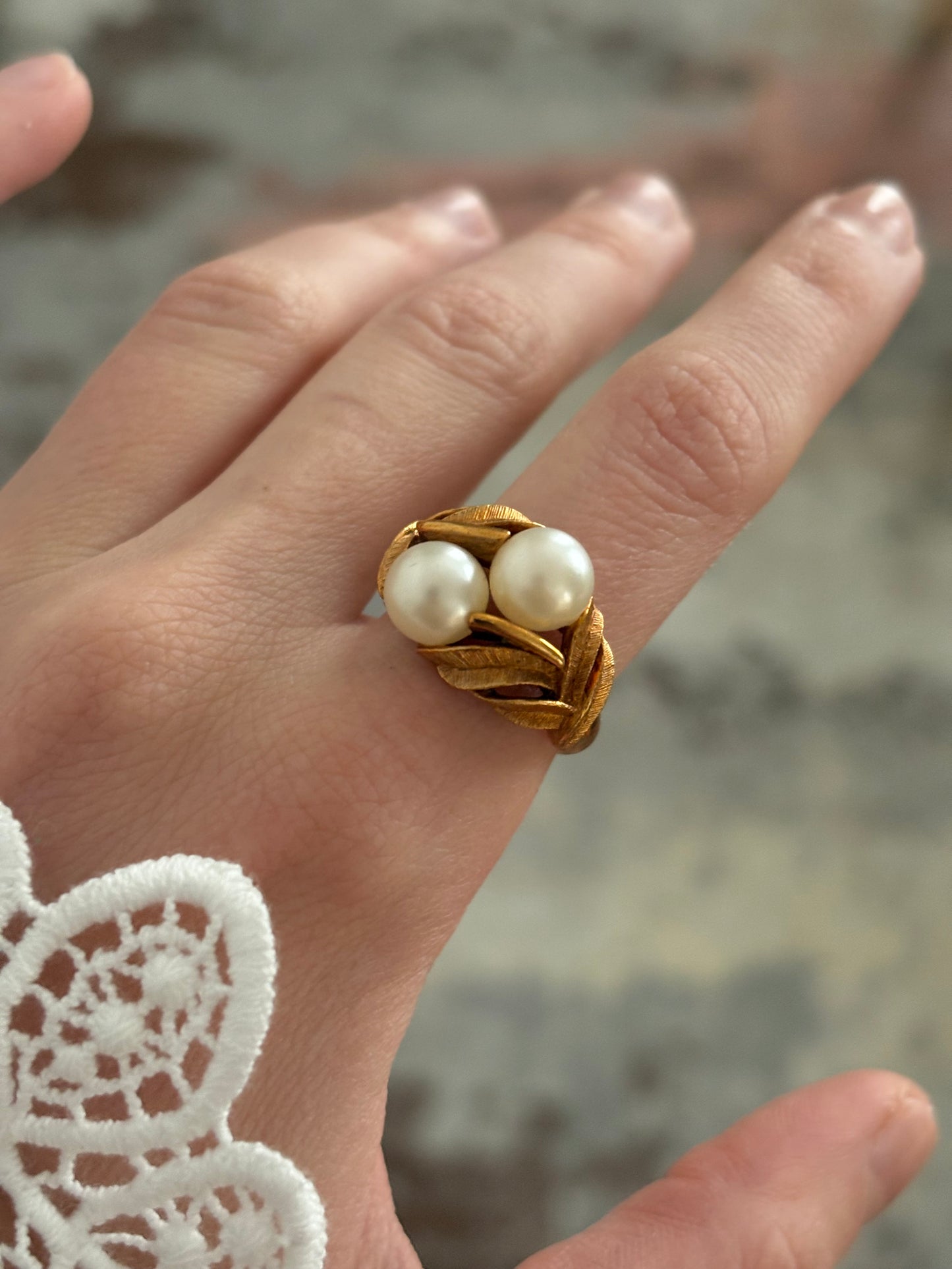 Pierścionek Avon „Evening Creation Duet”,1971 rok