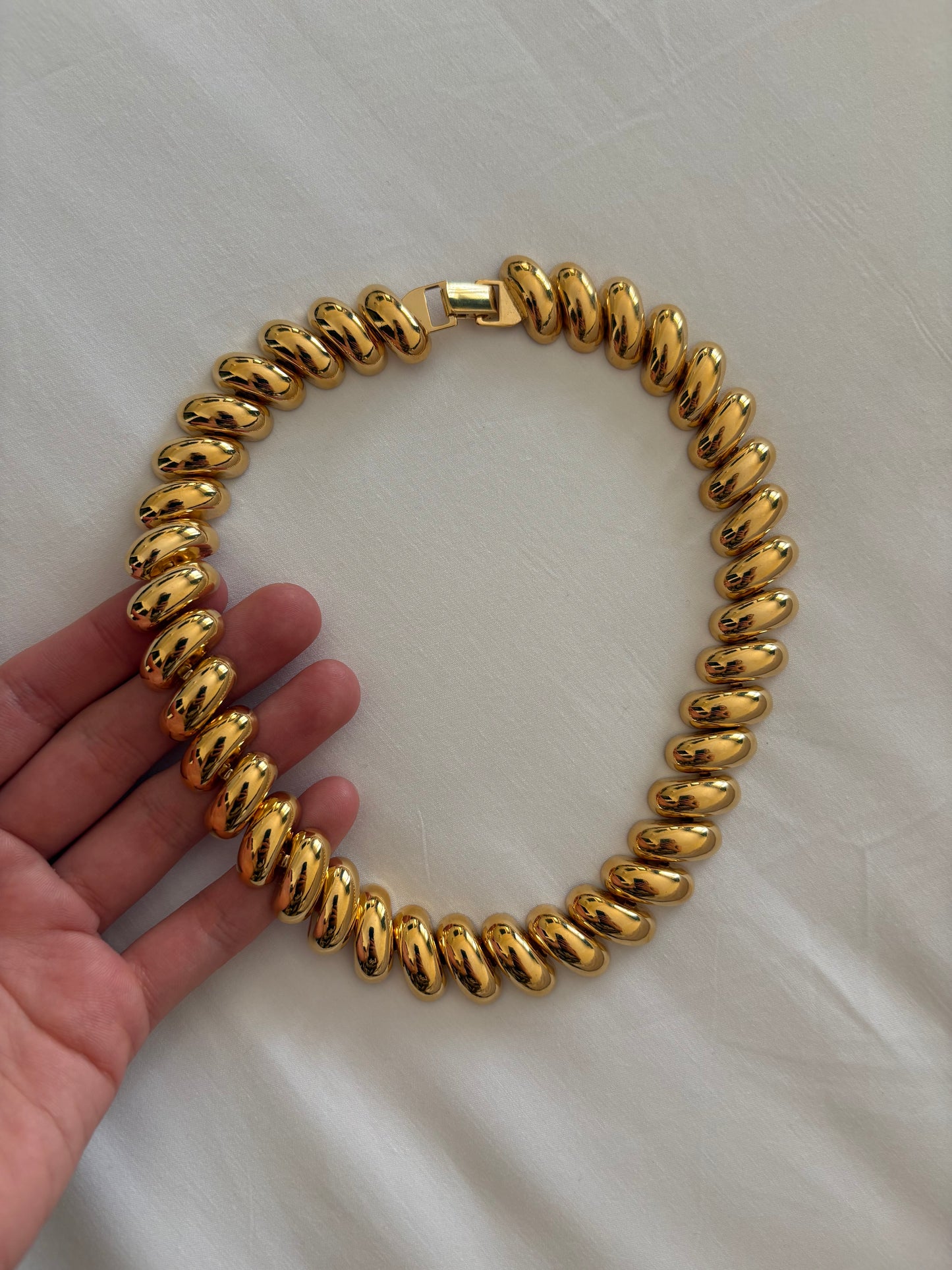 Pozłacany naszyjnik Napier