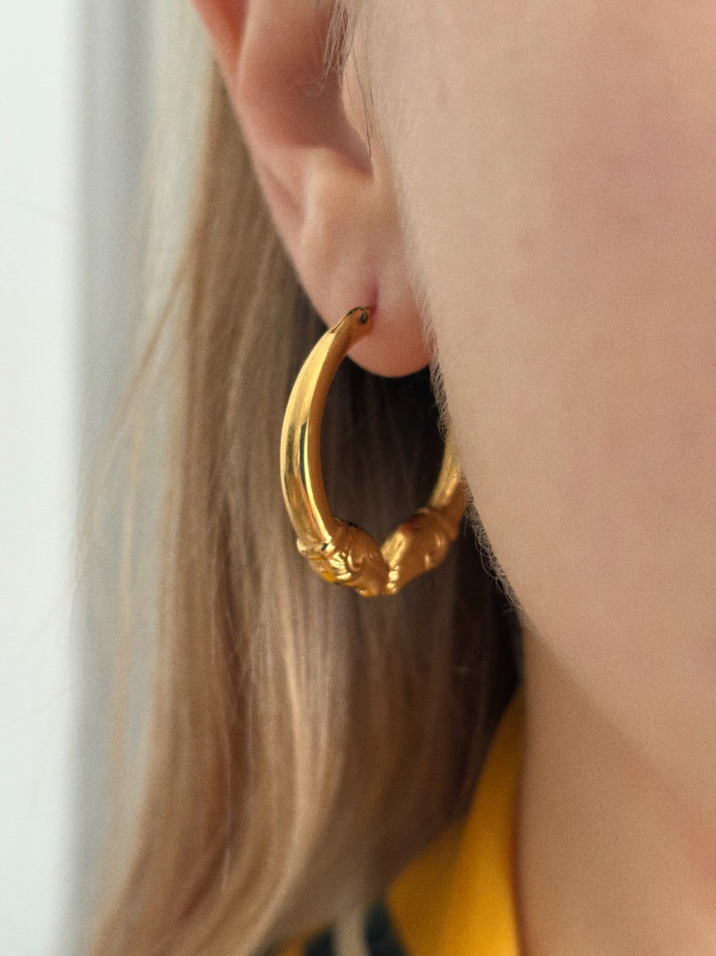 Kolczyki Monet „Kissing Rams”