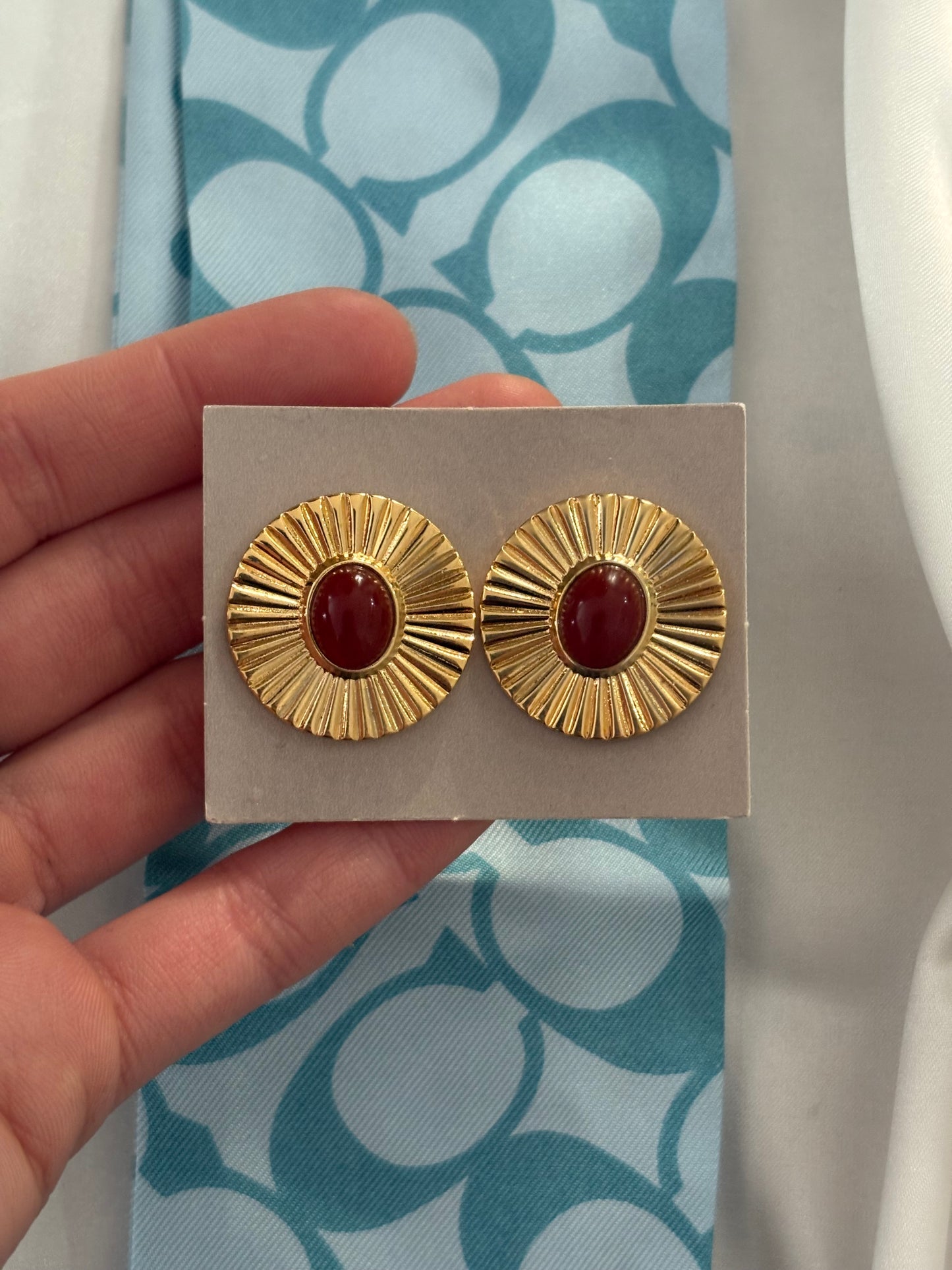 Kolczyki Avon „ Midnight moon”, 1986 rok