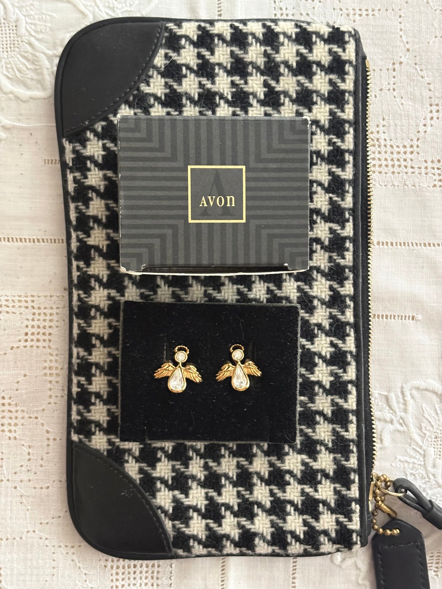 Kolczyki Avon “ Angelic Sparkle”,1994 rok