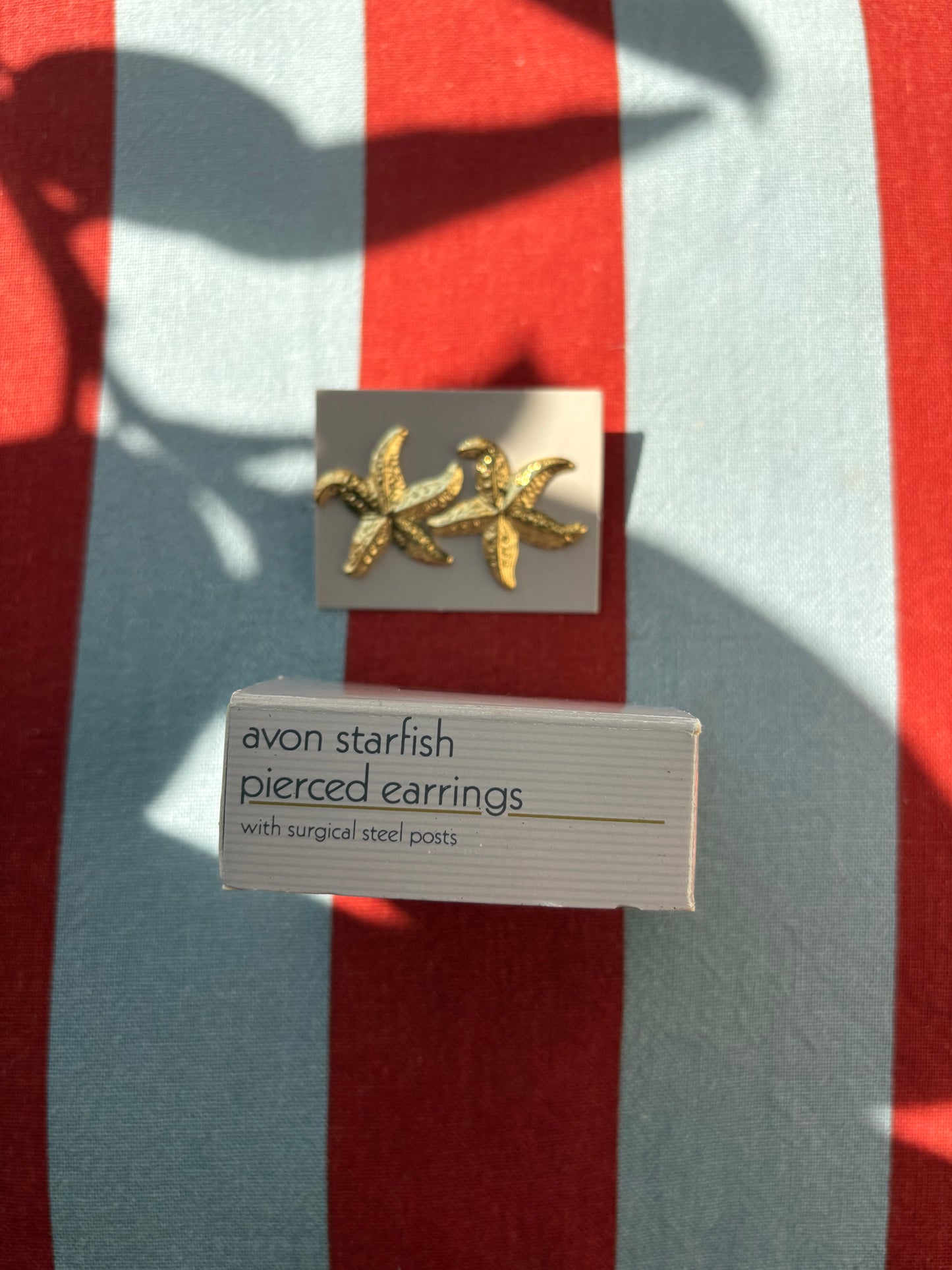 Kolczyki Avon ,1987 rok „Starfish”