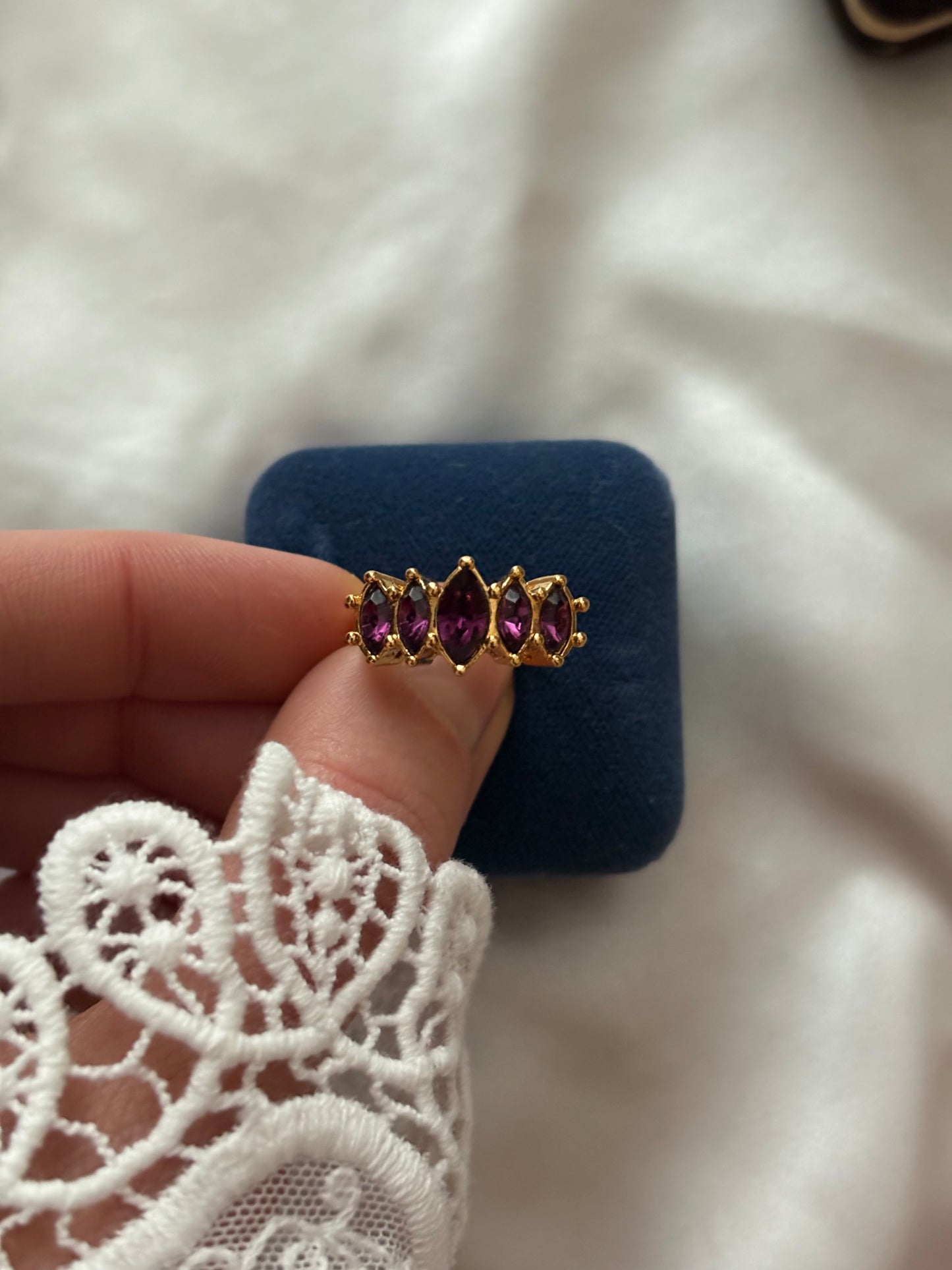 Pierścionek Avon “ Marquis Sparkle”,1994 rok