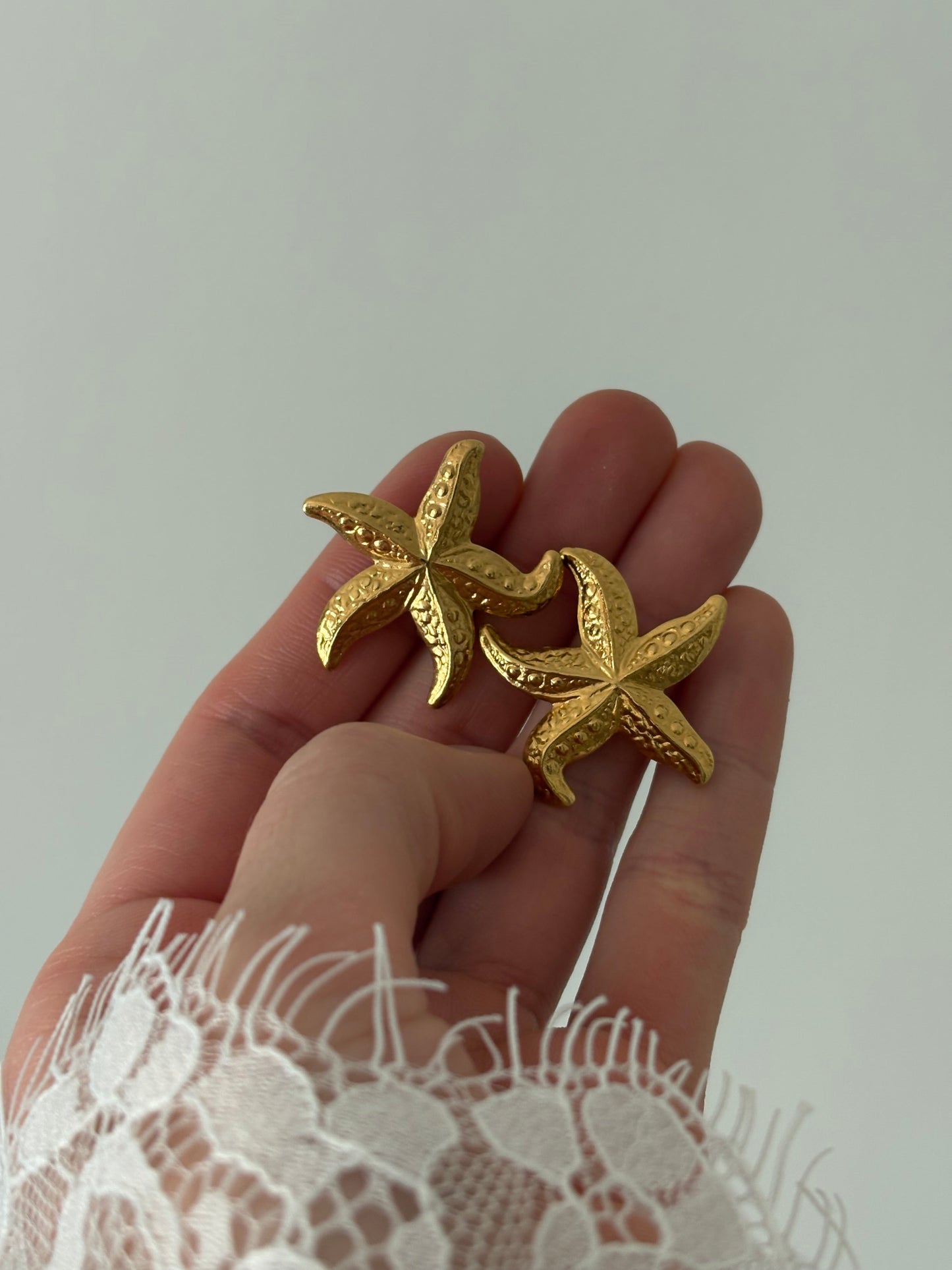 Kolczyki Avon ,1987 rok „Starfish”