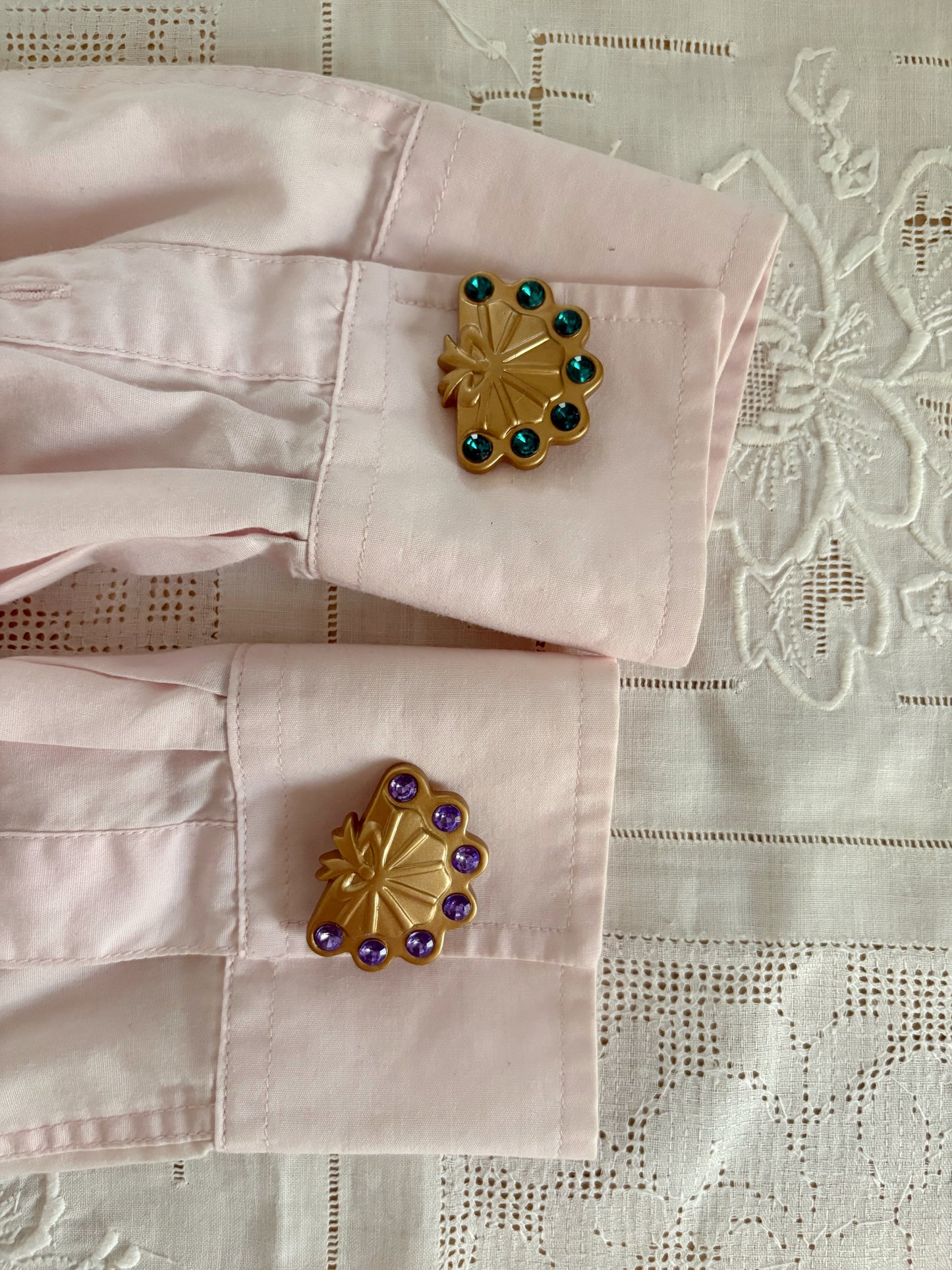 Zestaw 2 klipsów na guziki „Holiday Treasures”