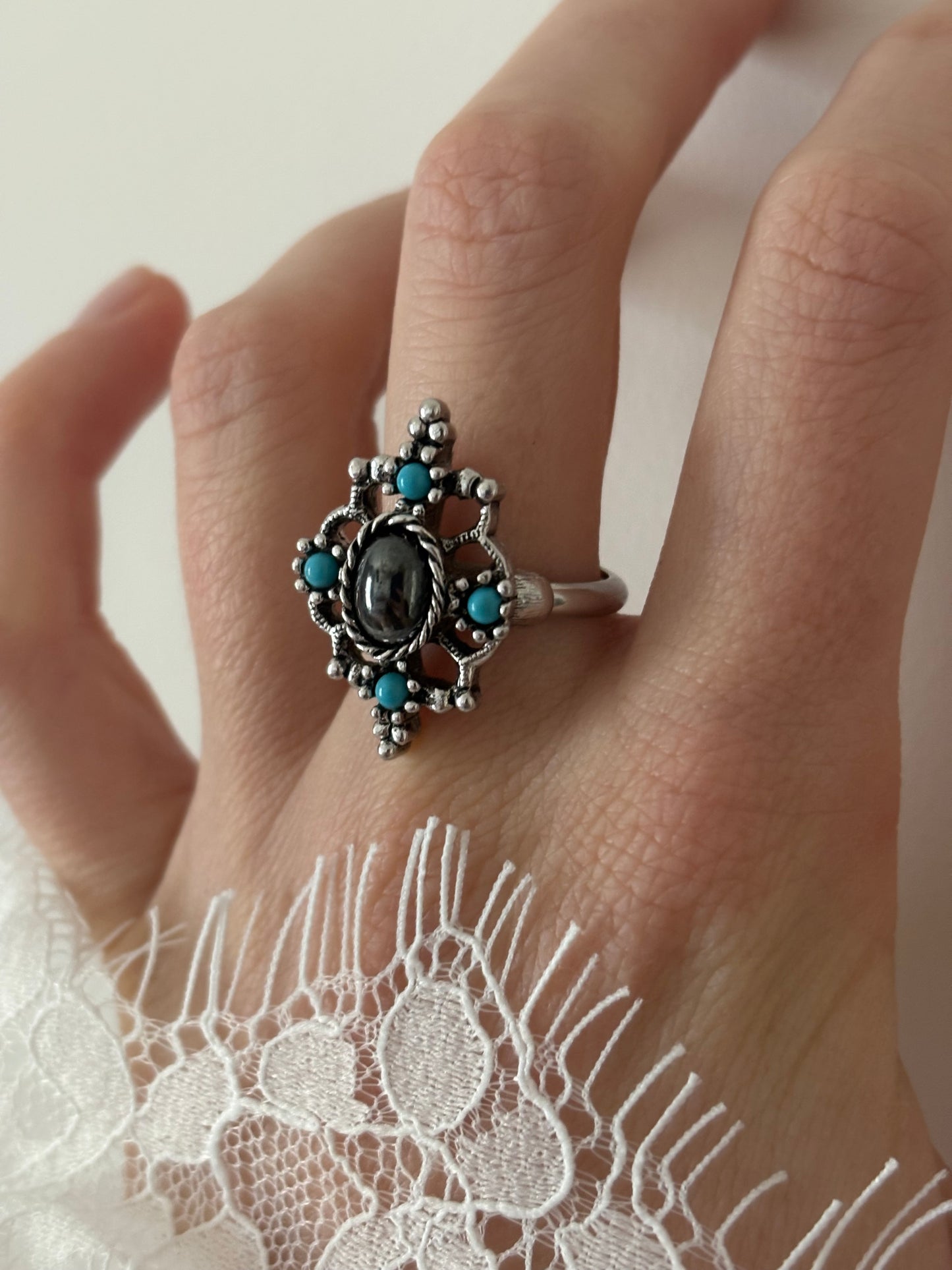 Avon “Mirabella” ring, 1974