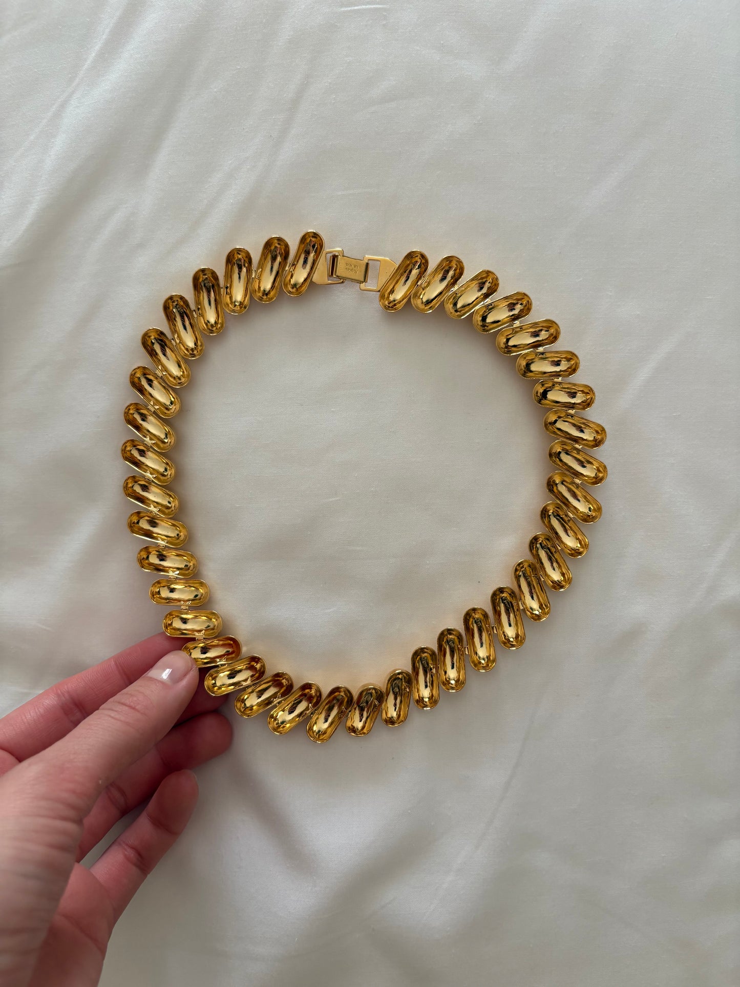 Pozłacany naszyjnik Napier