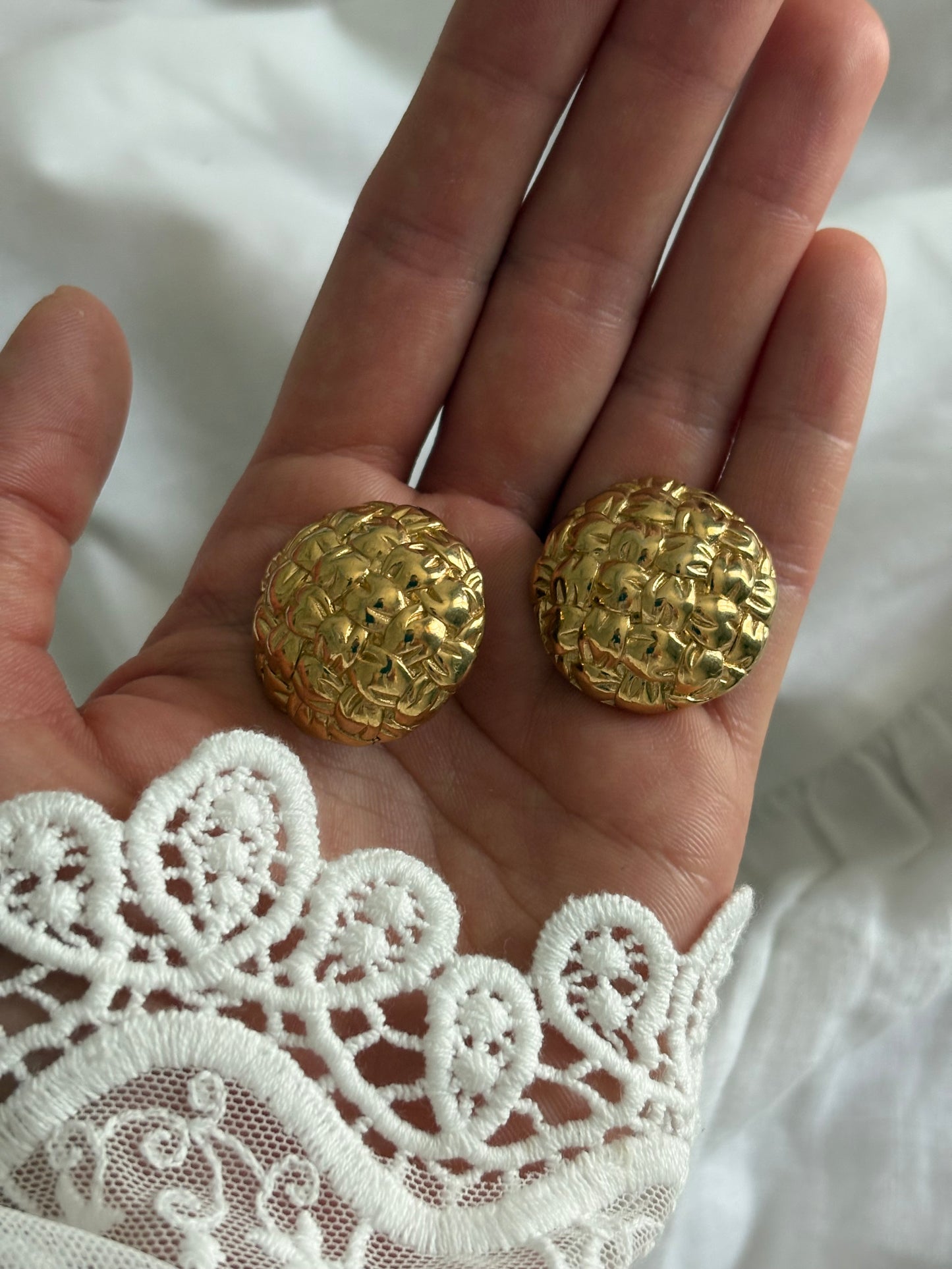 Plecione kolczyki GIVENCHY
