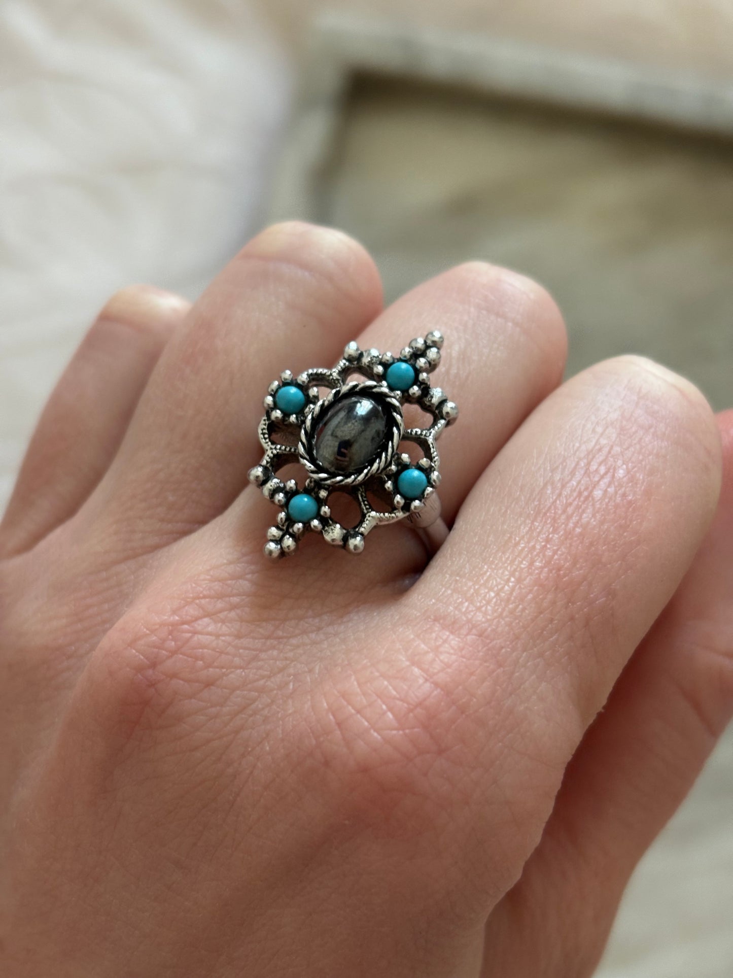 Avon “Mirabella” ring, 1974