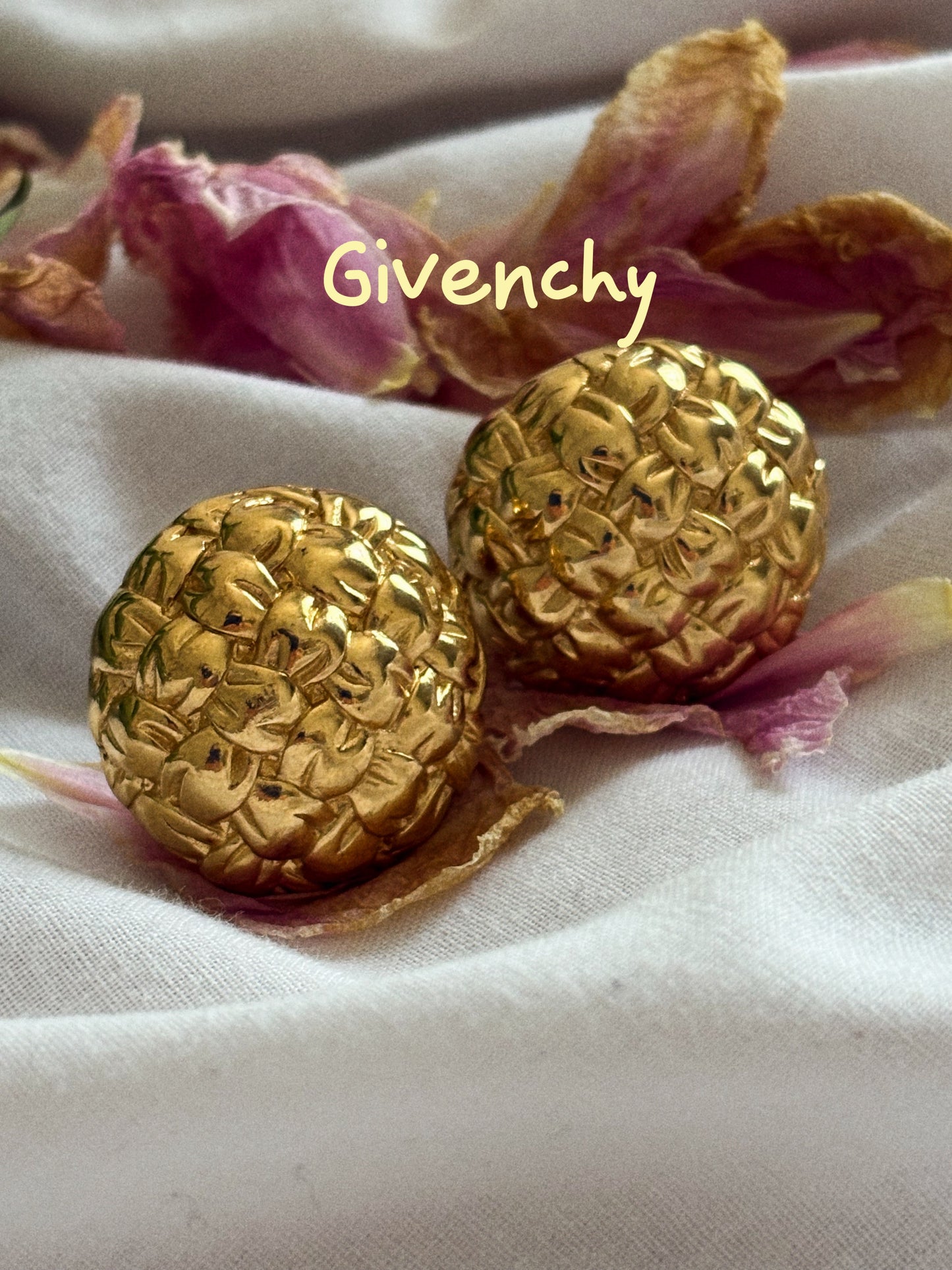 Plecione kolczyki GIVENCHY