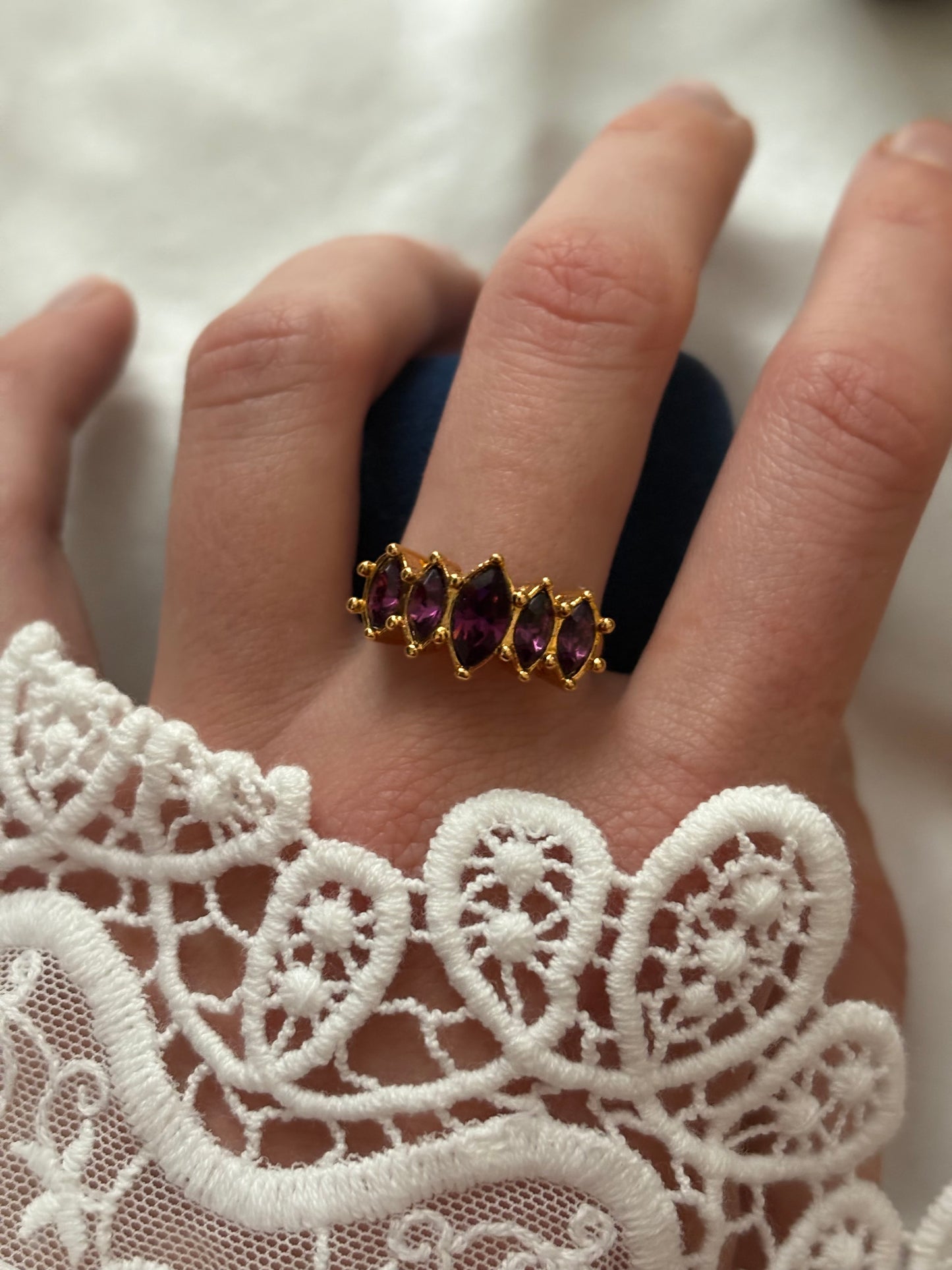 Pierścionek Avon “ Marquis Sparkle”,1994 rok