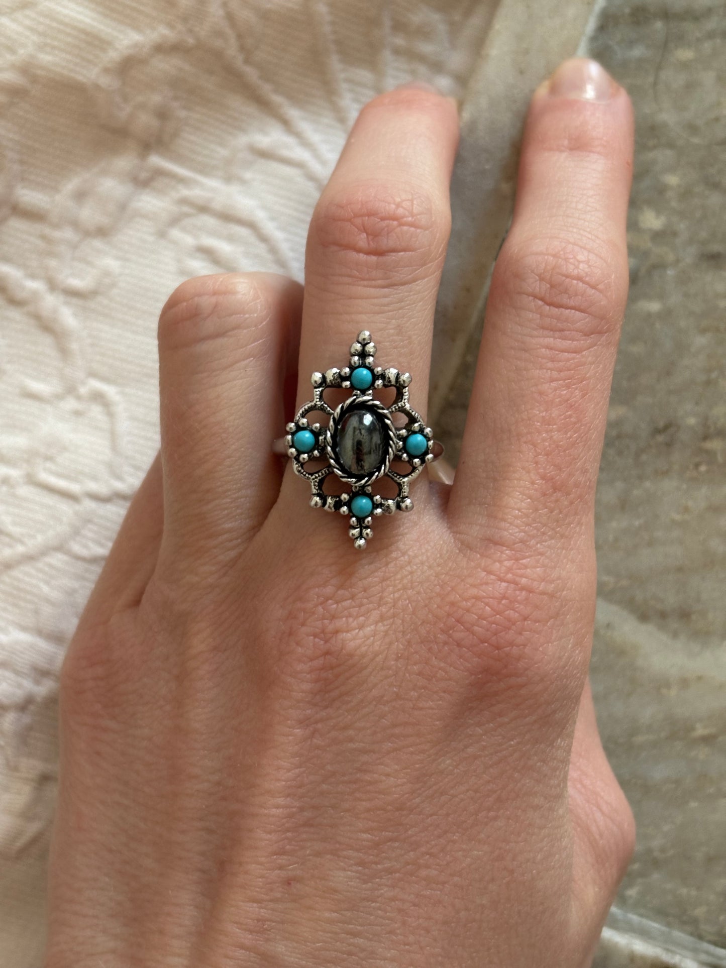 Avon “Mirabella” ring, 1974