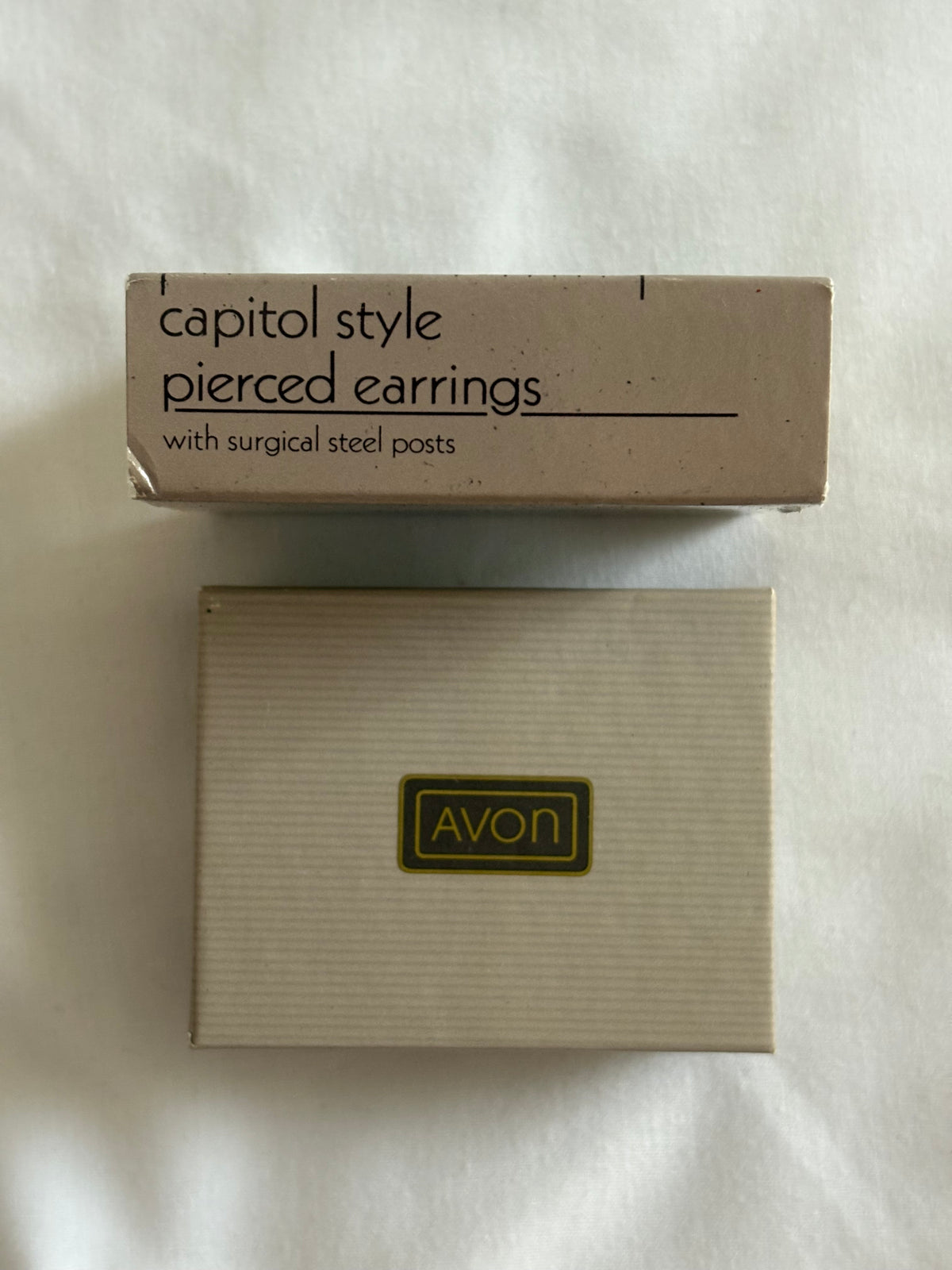 Kolczyki Avon,1989 rok