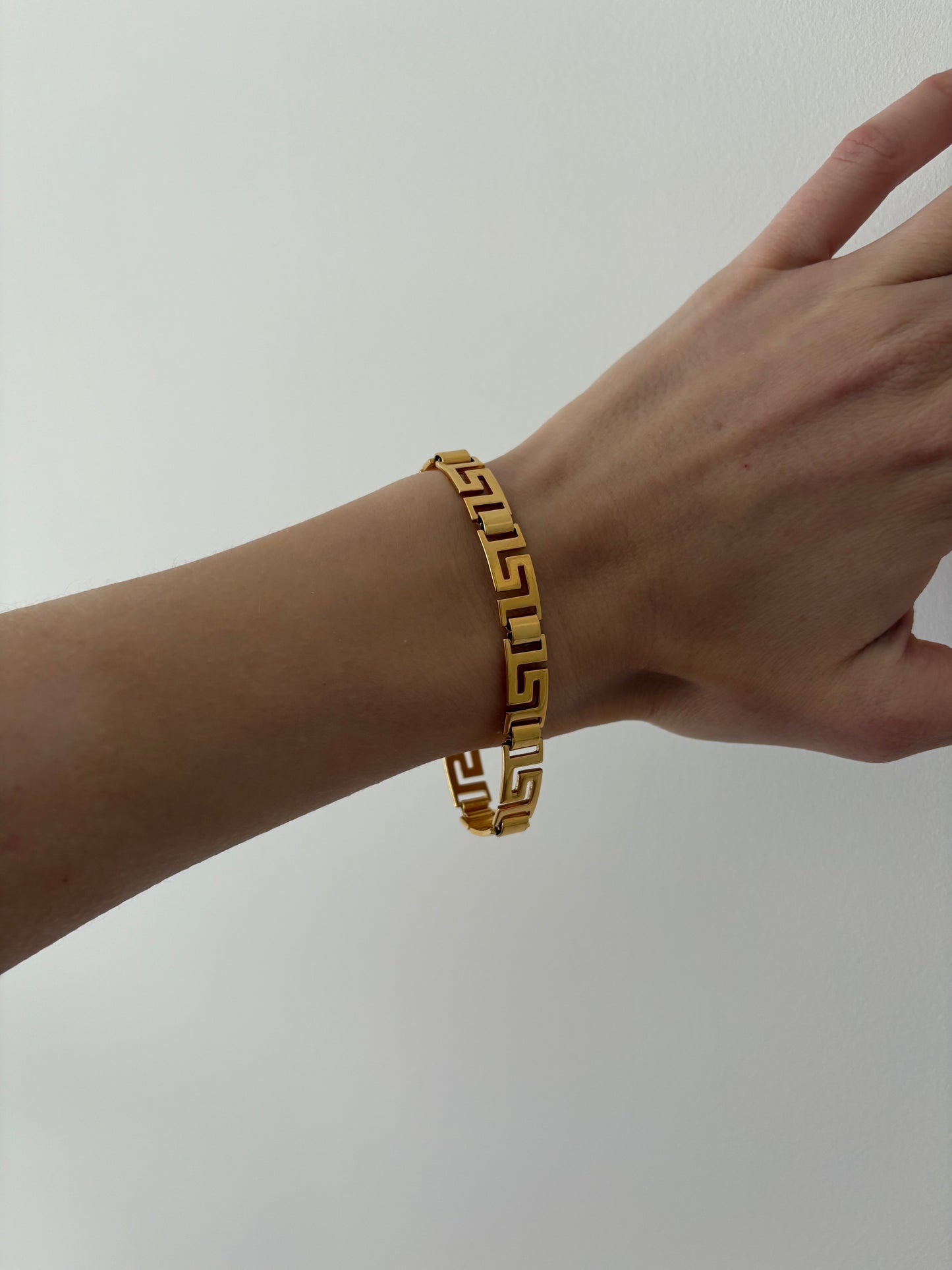 Avon bracelet with a Greek motif