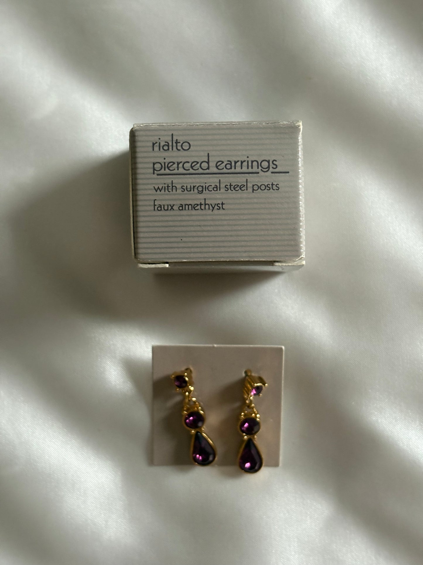 Kolczyki Avon „Rialto” , 1991 rok