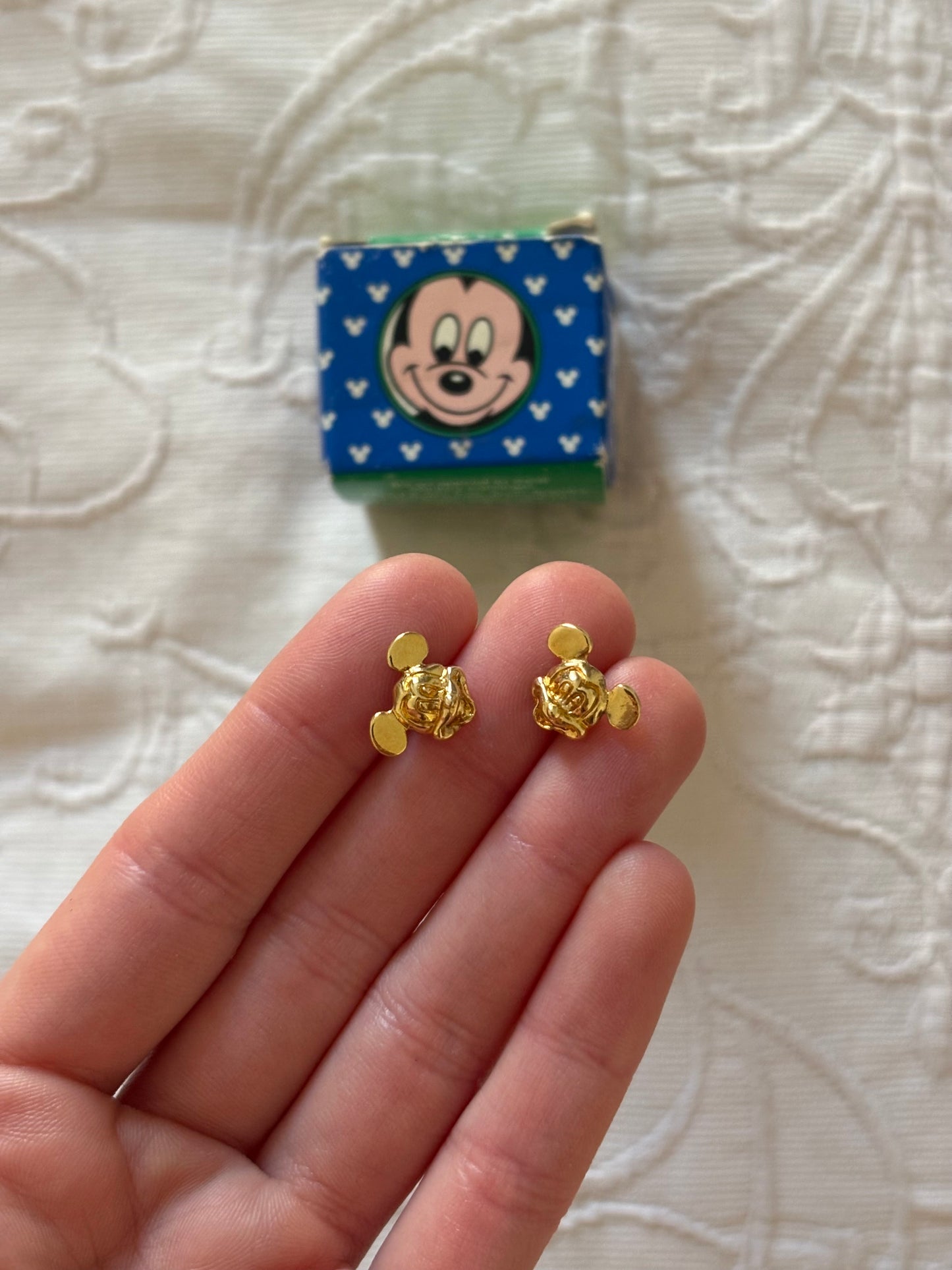 Avon Disney "Mickey Mouse" Earrings, 1990