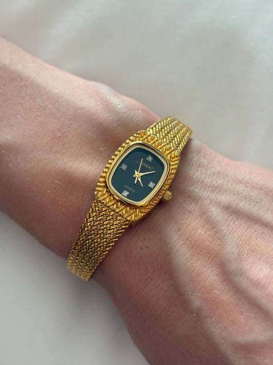 Zegarek pozłacany vintage marki Xavier