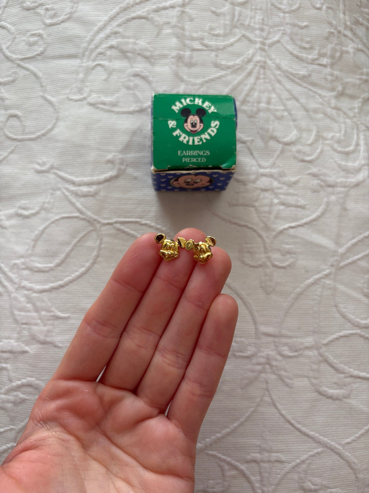 Avon Disney "Mickey Mouse" Earrings, 1990