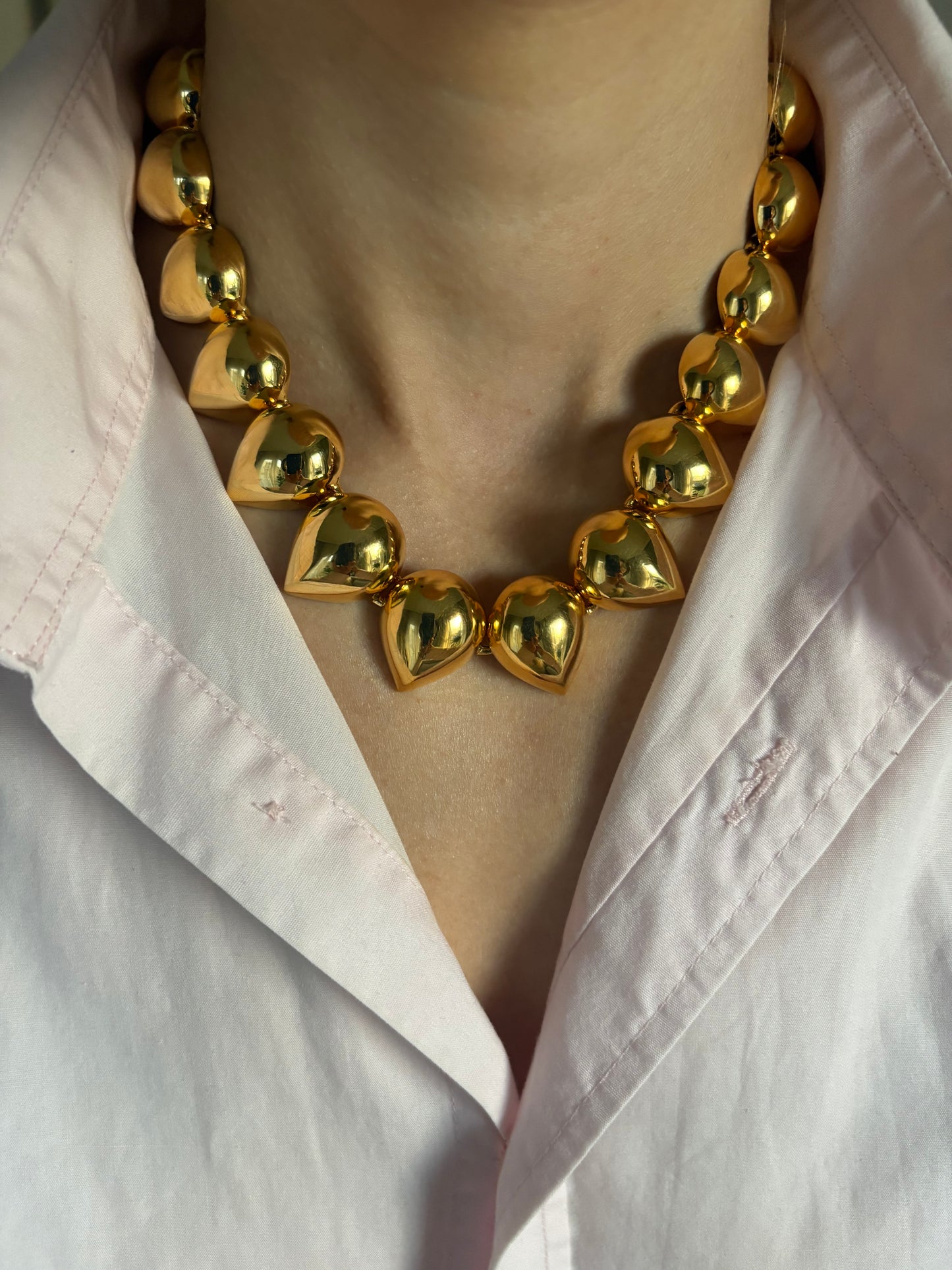 Pozłacany naszyjnik Liz Claiborne