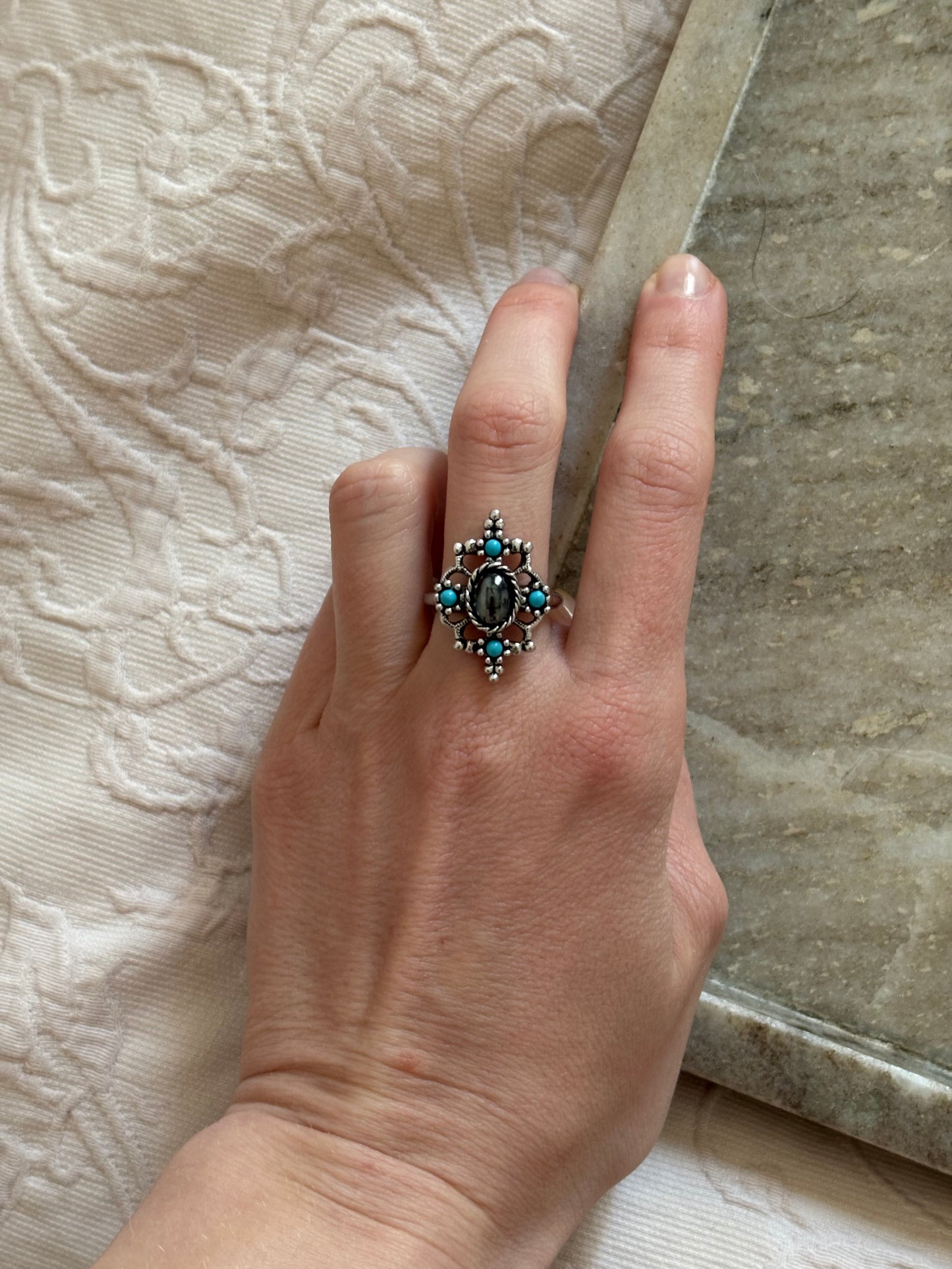 Avon “Mirabella” ring, 1974