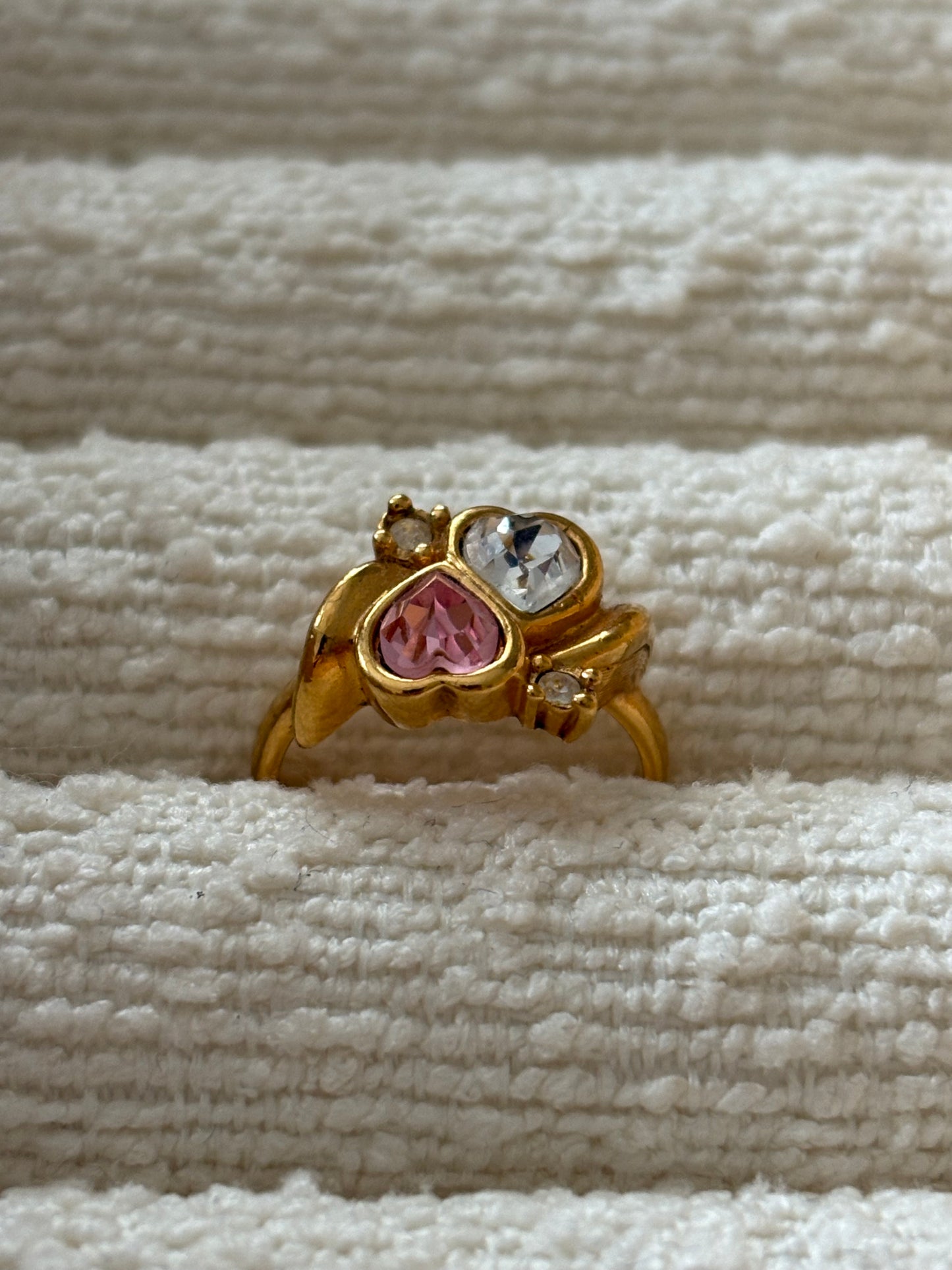 Avon "Two Hearts" ring, 1994