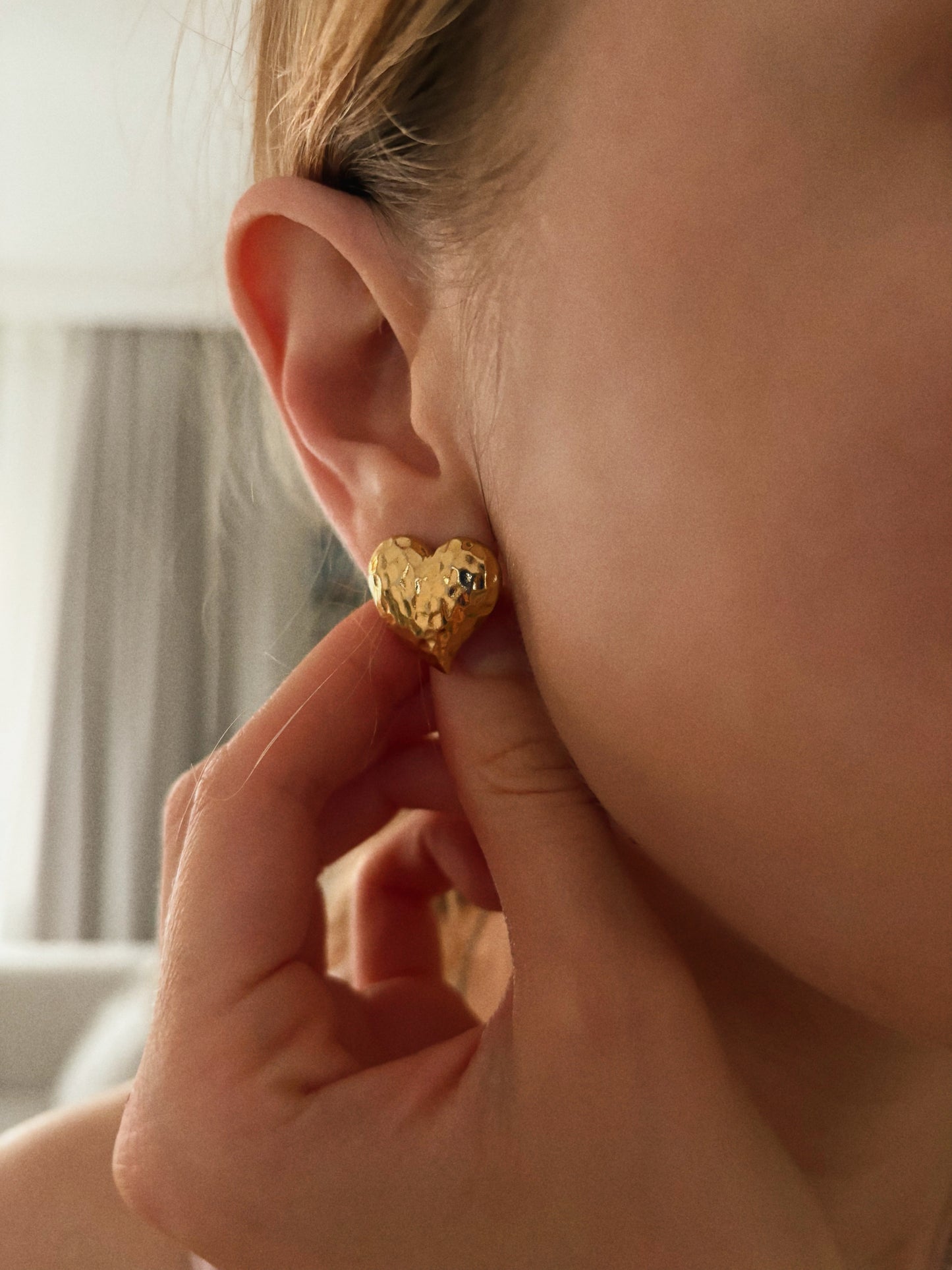 Kolczyki Avon «Precious hearts» (nie są sygnowane) 1987 r.❤️❤️❤️