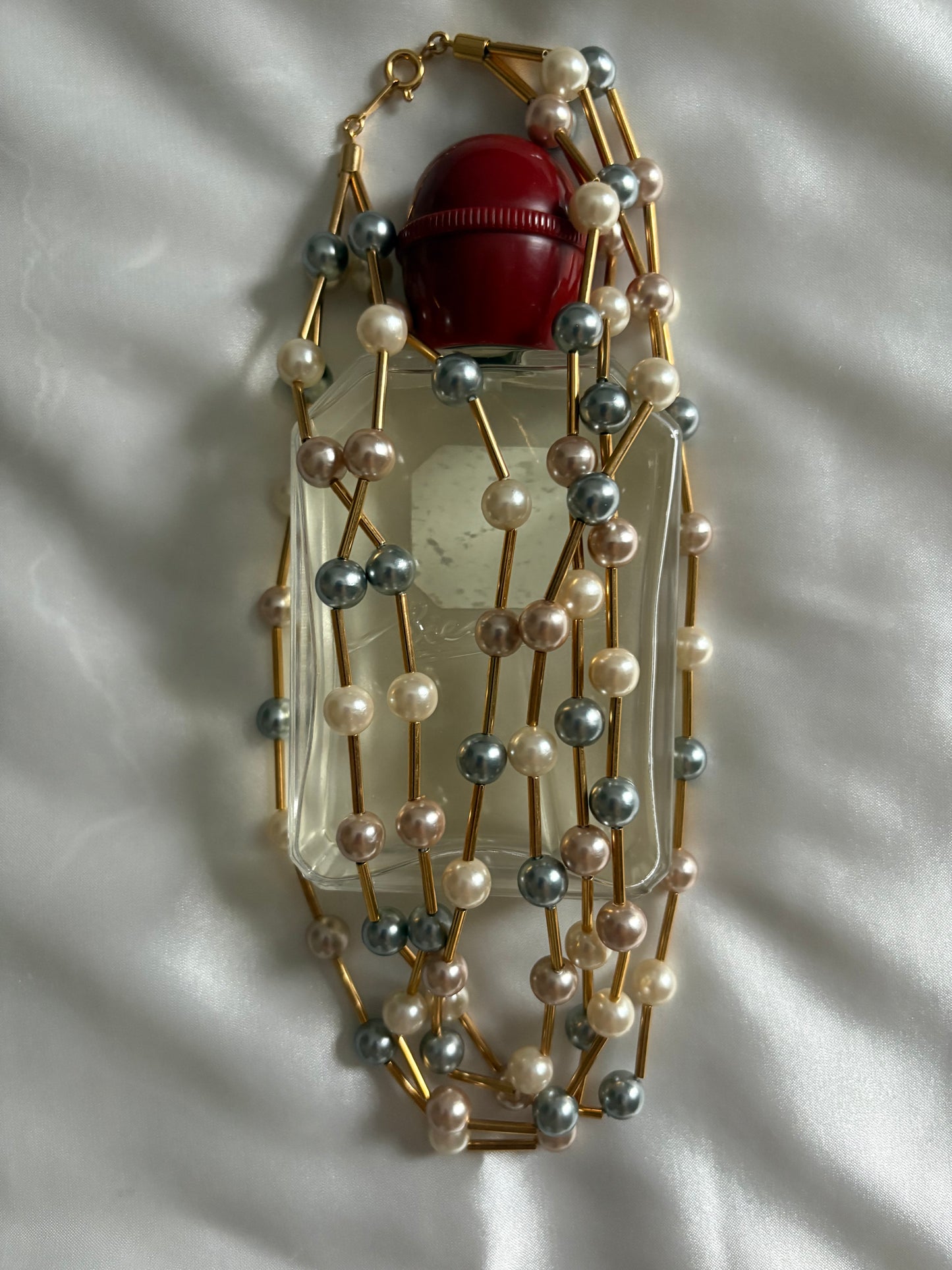 Pozłacany naszyjnik Avon „Cashmere Necklace”, 1987 rok