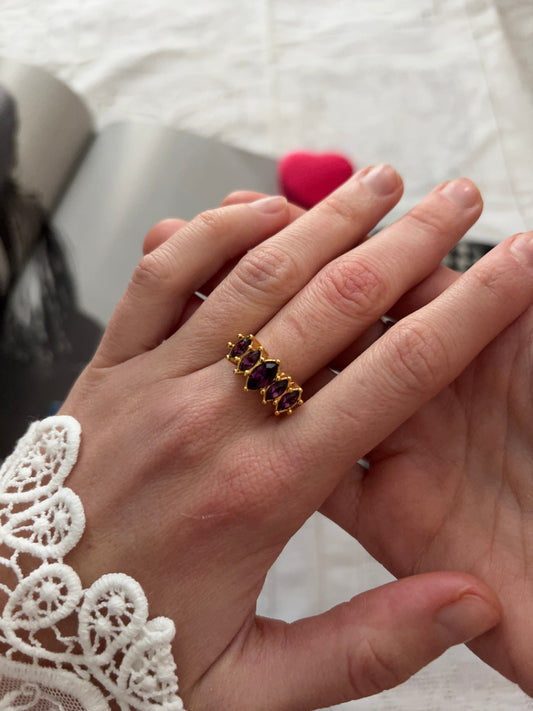 Pierścionek Avon “ Marquis Sparkle”,1994 rok