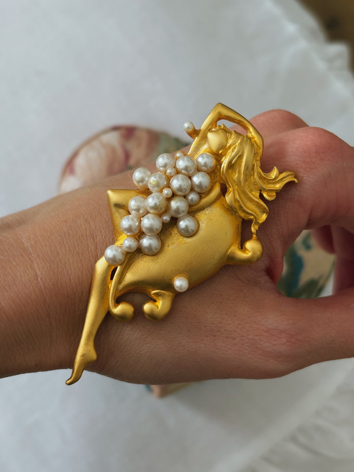 Broszka marki JJ (Jonette Jewelry)
