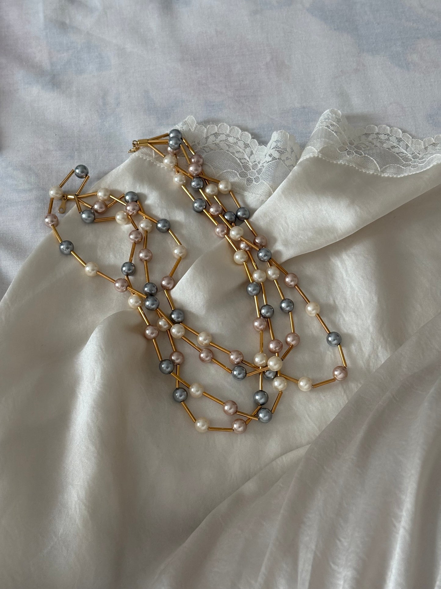 Avon gold-plated "Cashmere Necklace", 1987