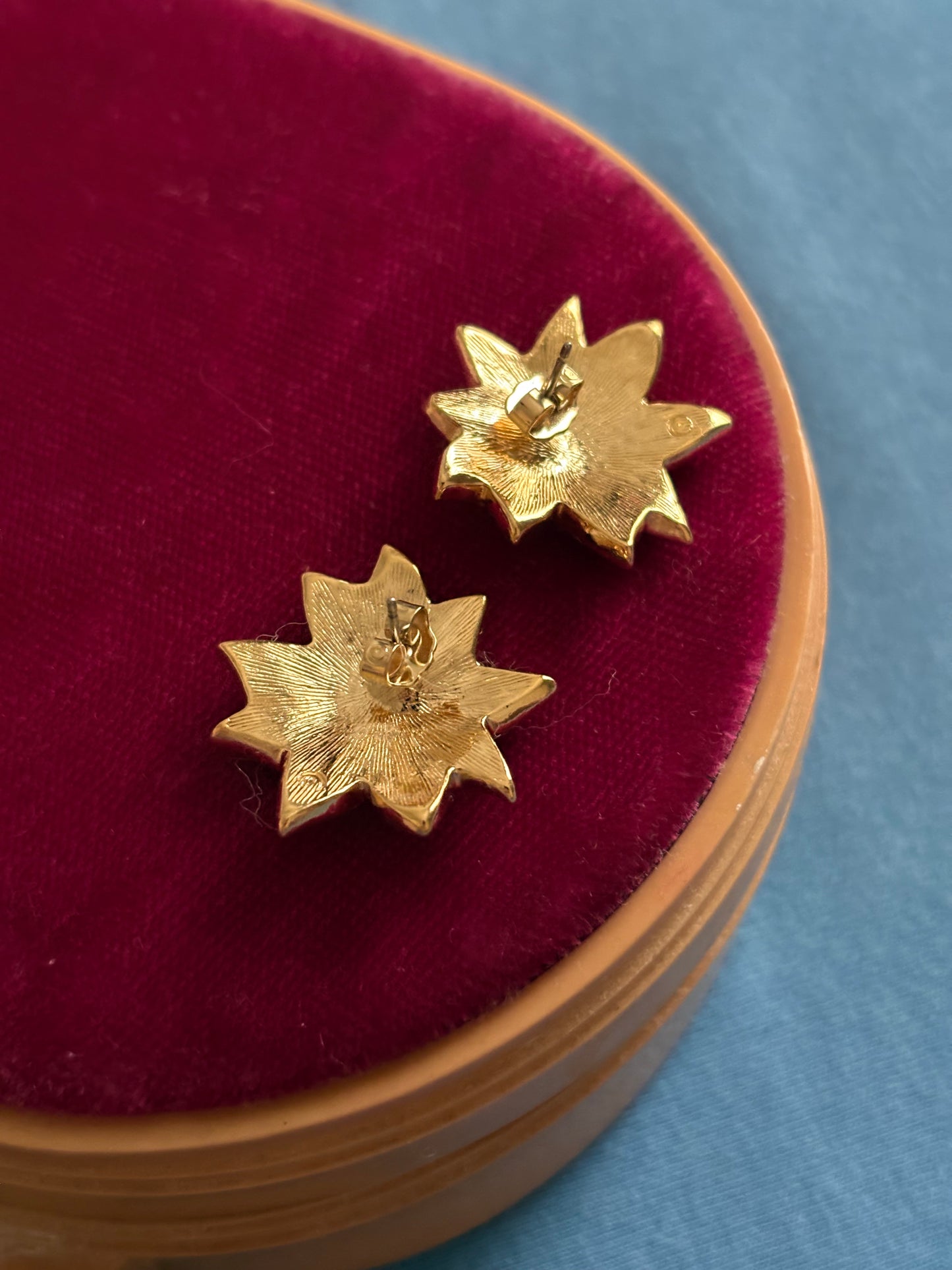 Kolczyki Avon „White Christmas” (1987)