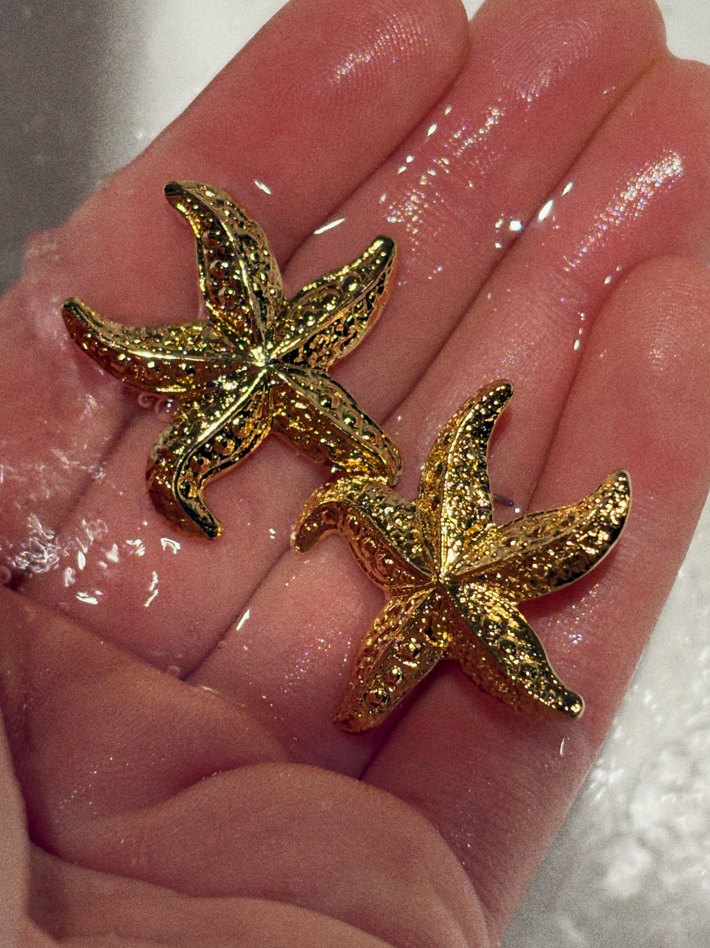 Kolczyki Avon ,1987 rok „Starfish”