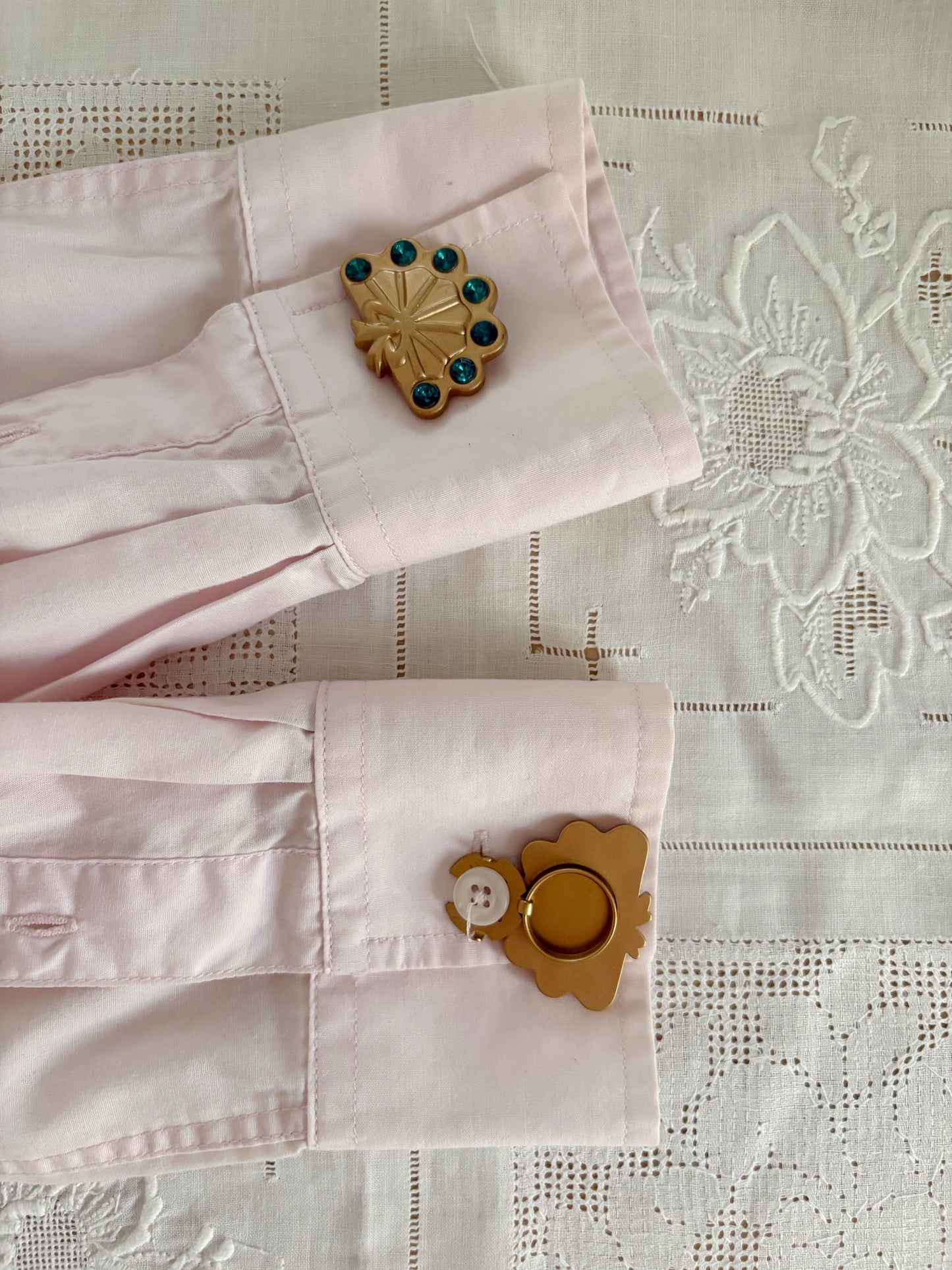 Zestaw 2 klipsów na guziki „Holiday Treasures”