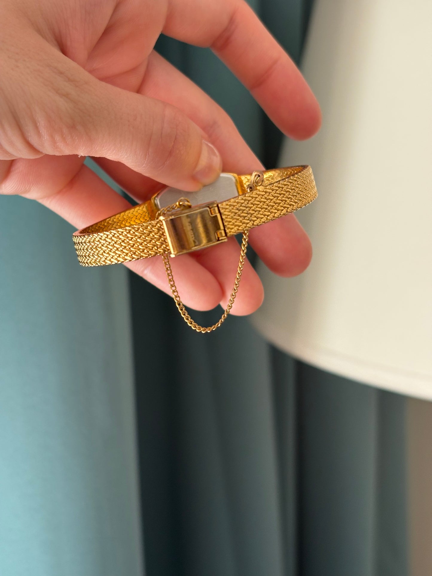 Zegarek pozłacany vintage marki Xavier