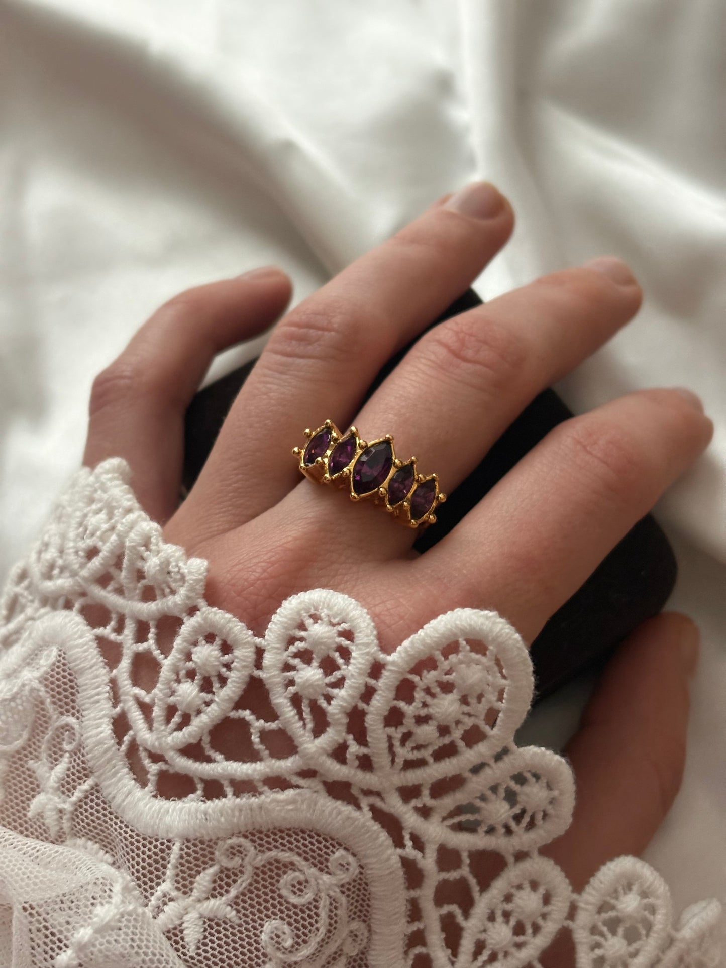 Pierścionek Avon “ Marquis Sparkle”,1994 rok