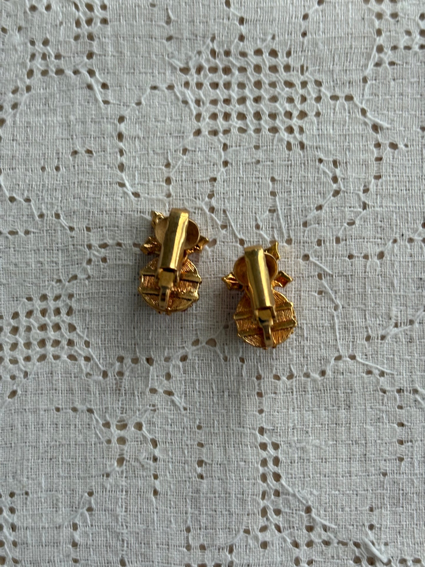 Klipsy Avon “Sparkling Christmas ornament”,1992 rok