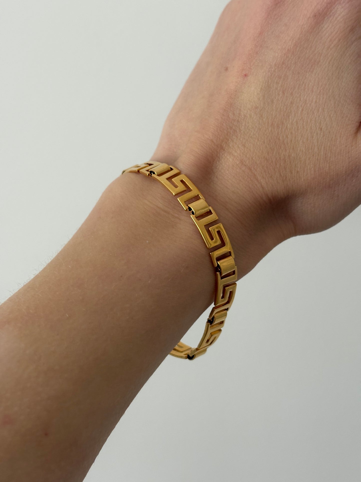 Avon bracelet with a Greek motif