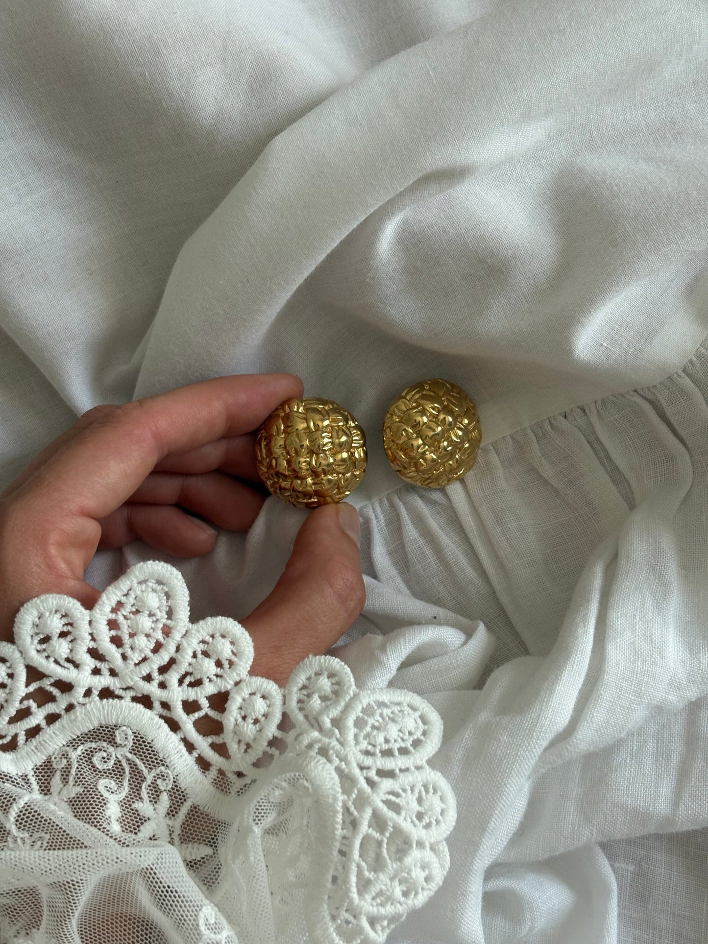 Plecione kolczyki GIVENCHY