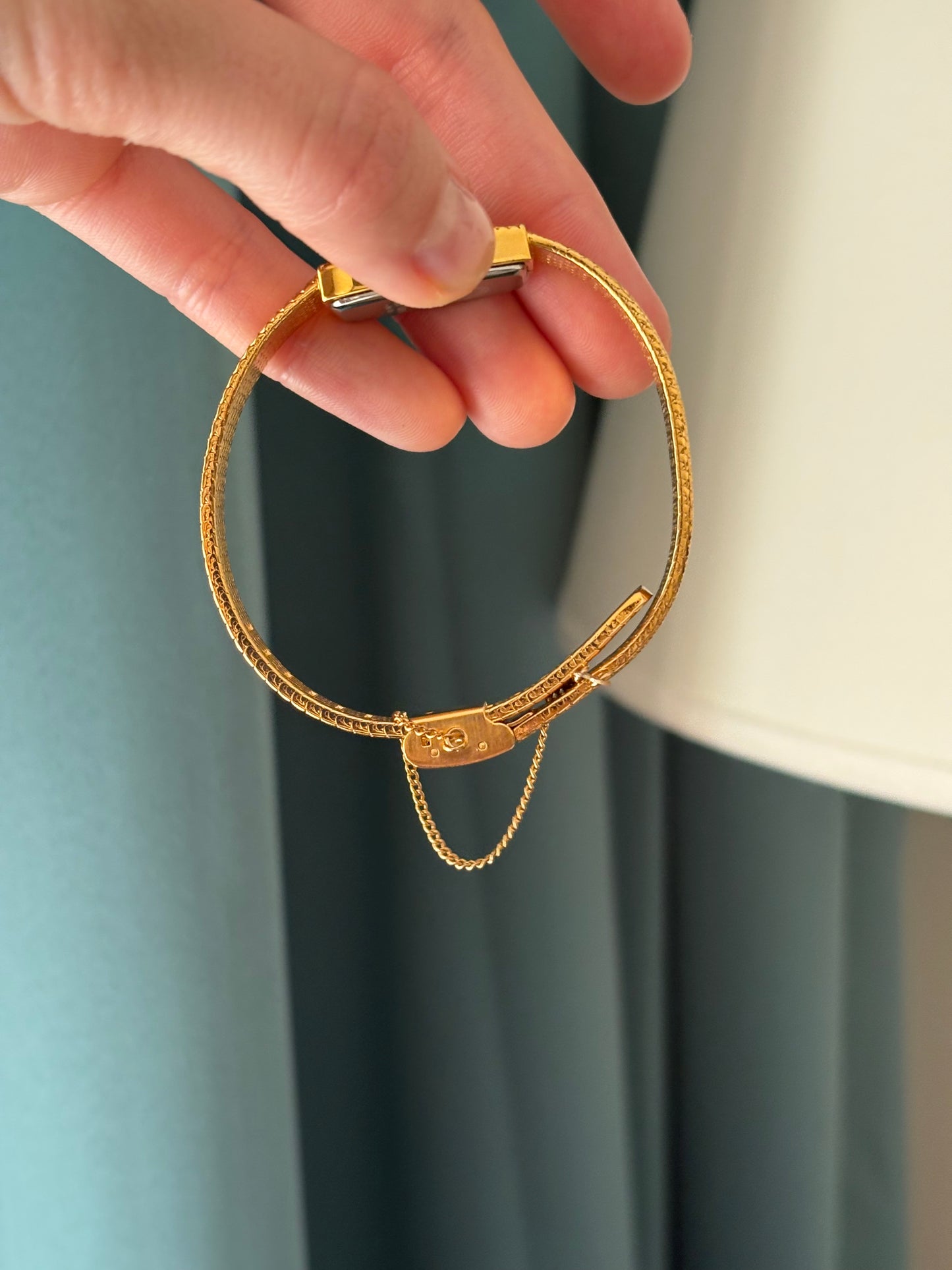 Zegarek pozłacany vintage marki Xavier