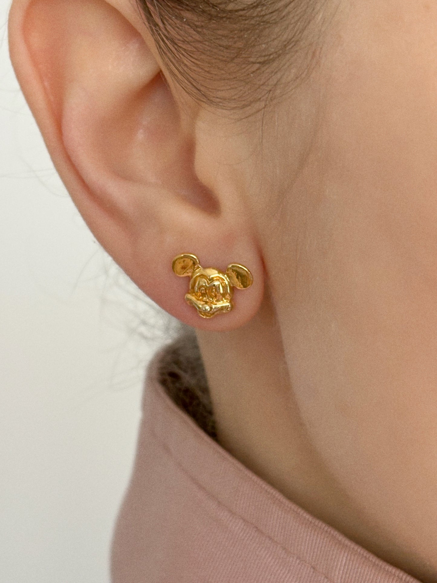 Avon Disney "Mickey Mouse" Earrings, 1990