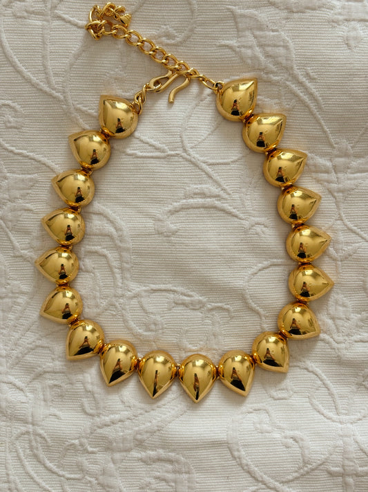 Pozłacany naszyjnik Liz Claiborne