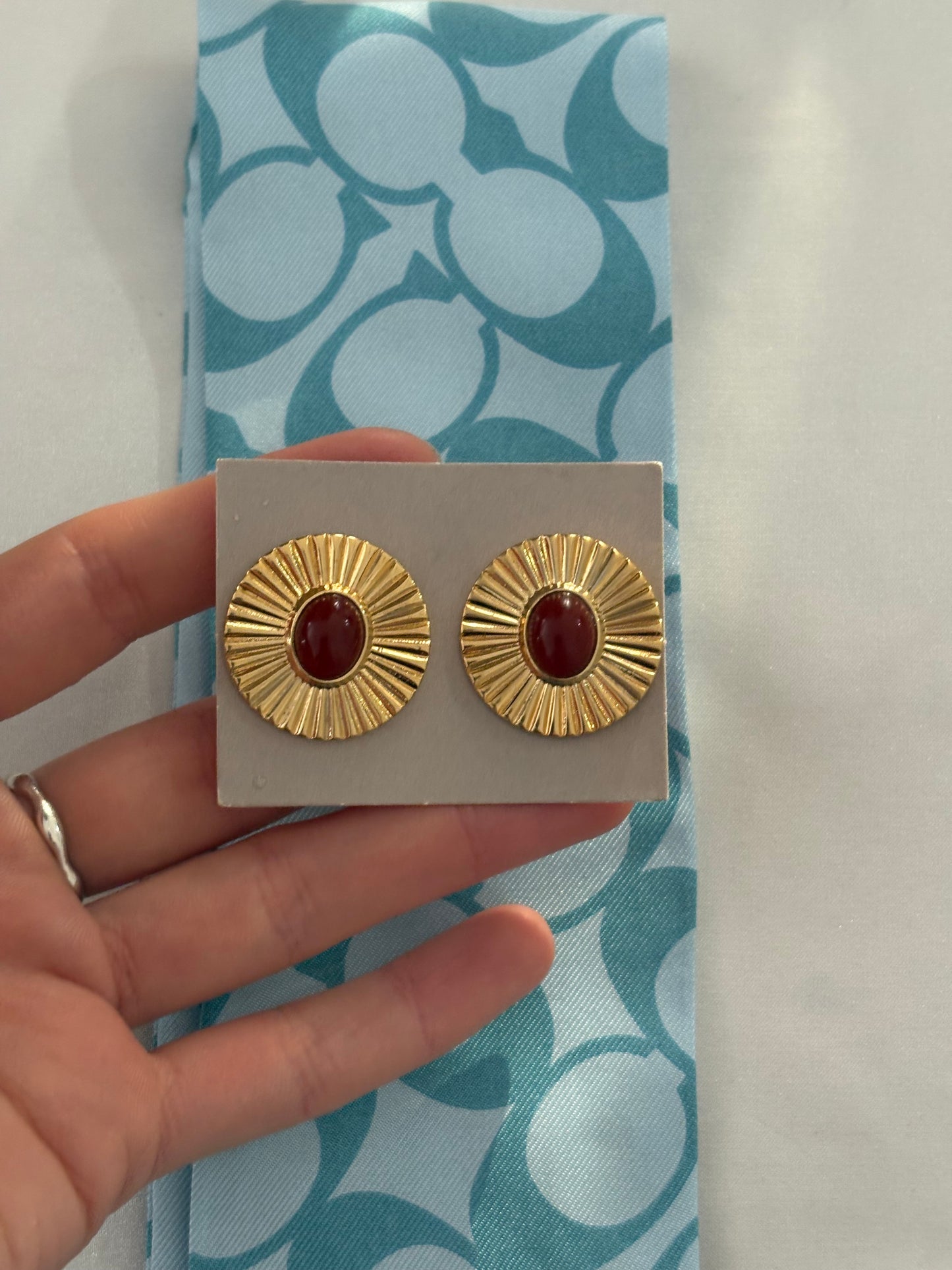 Kolczyki Avon „ Midnight moon”, 1986 rok