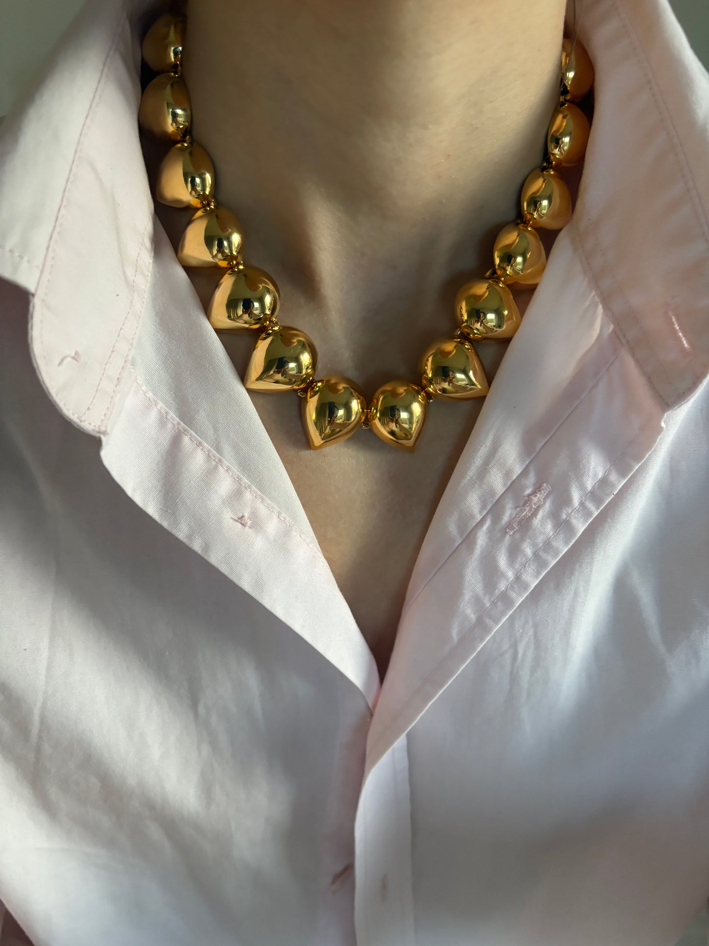 Pozłacany naszyjnik Liz Claiborne